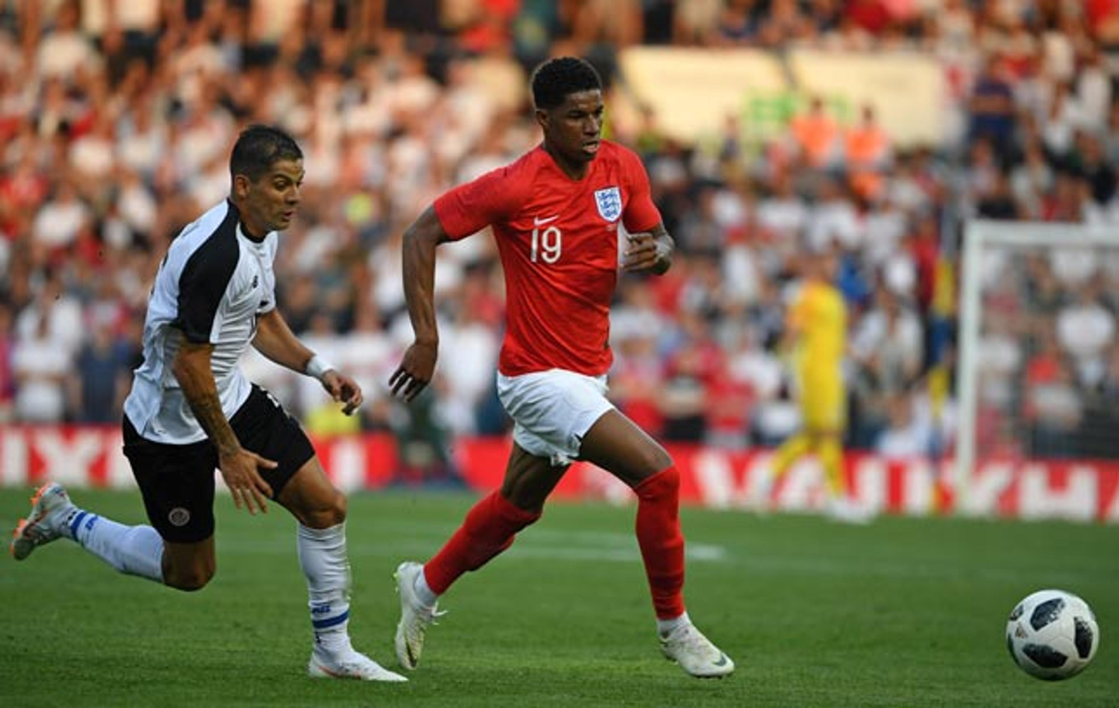 Rashford elogia Inglaterra e vê Messi como ‘melhor de todos os tempos’