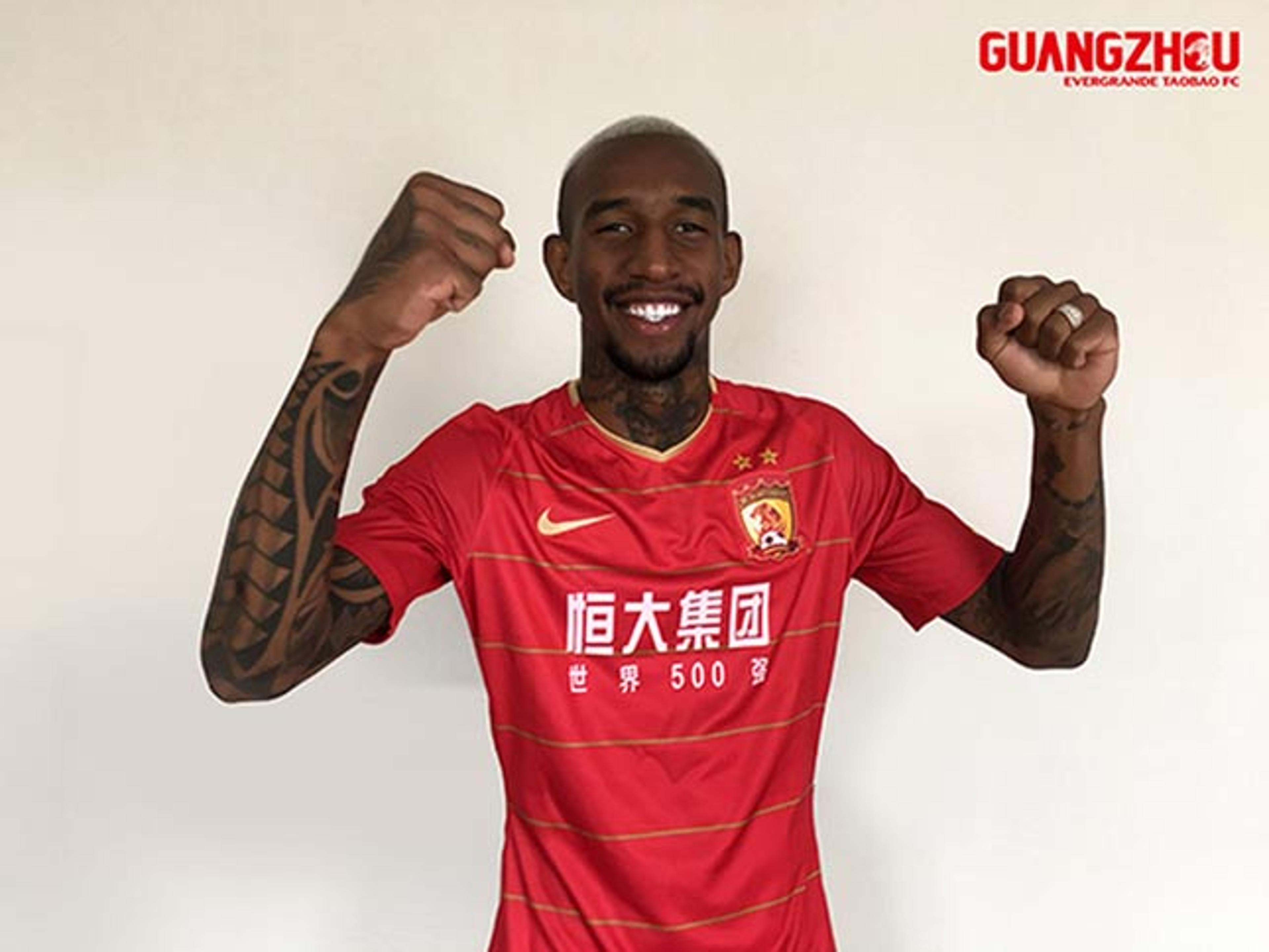 Guangzhou Evergrande anuncia a contratação de Anderson Talisca