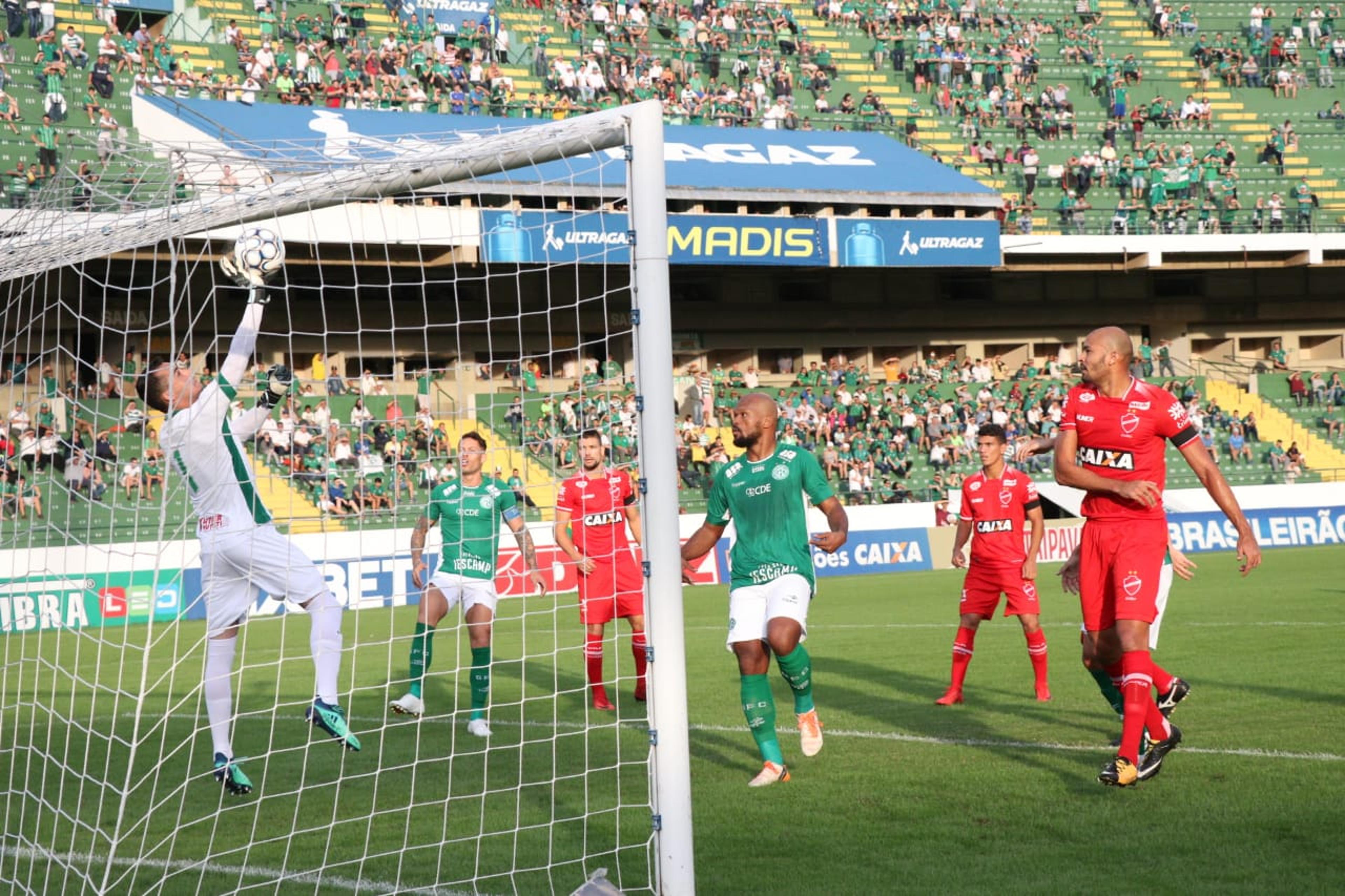 Guarani sai na frente mas Vila Nova consegue empatar o jogo