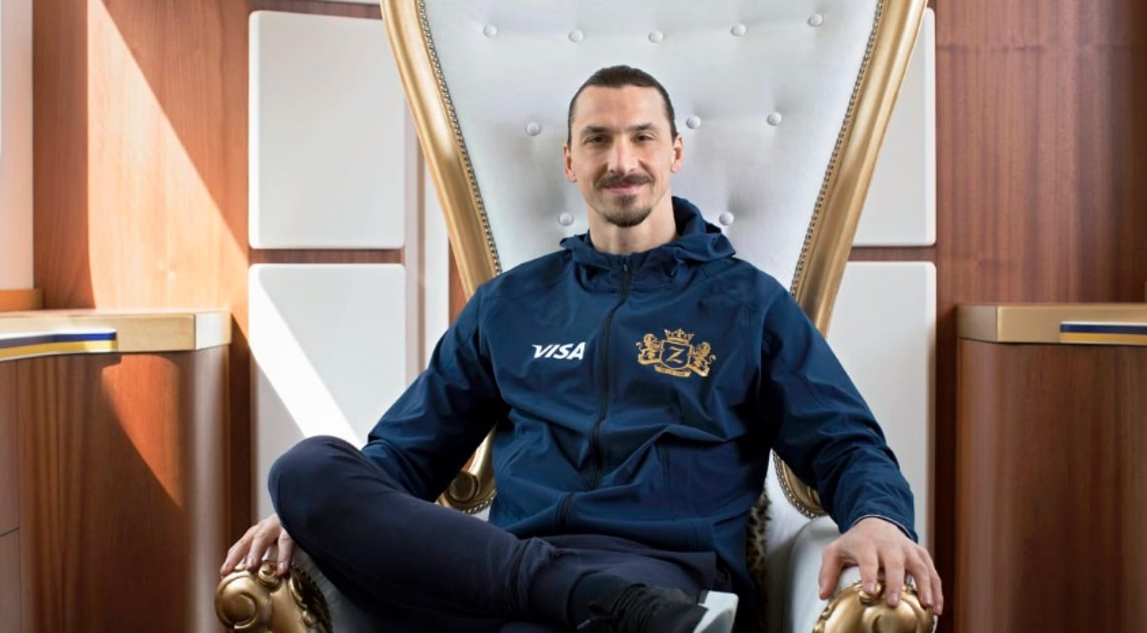 Ibrahimovic: ‘Eu dominei o mundo, agora a Suécia vai dominar também’