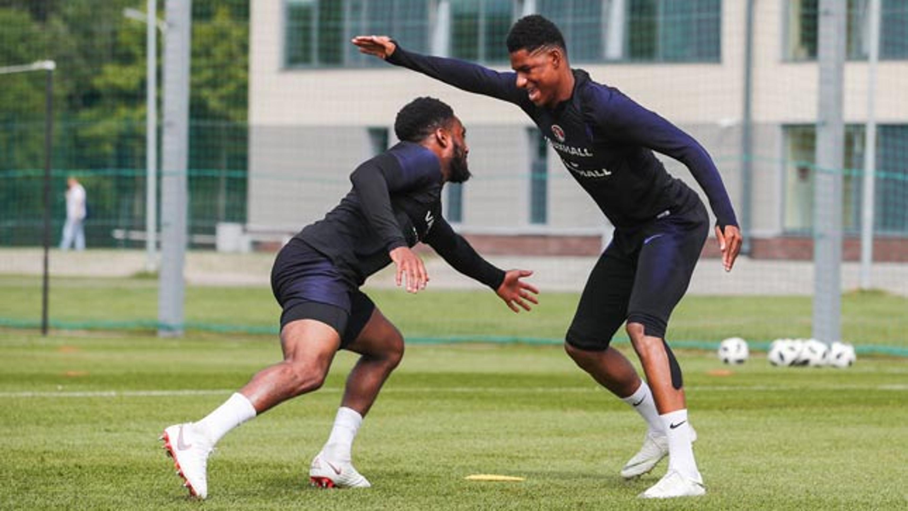 Com Rashford, Inglaterra tem todo elenco em treino nesta sexta-feira