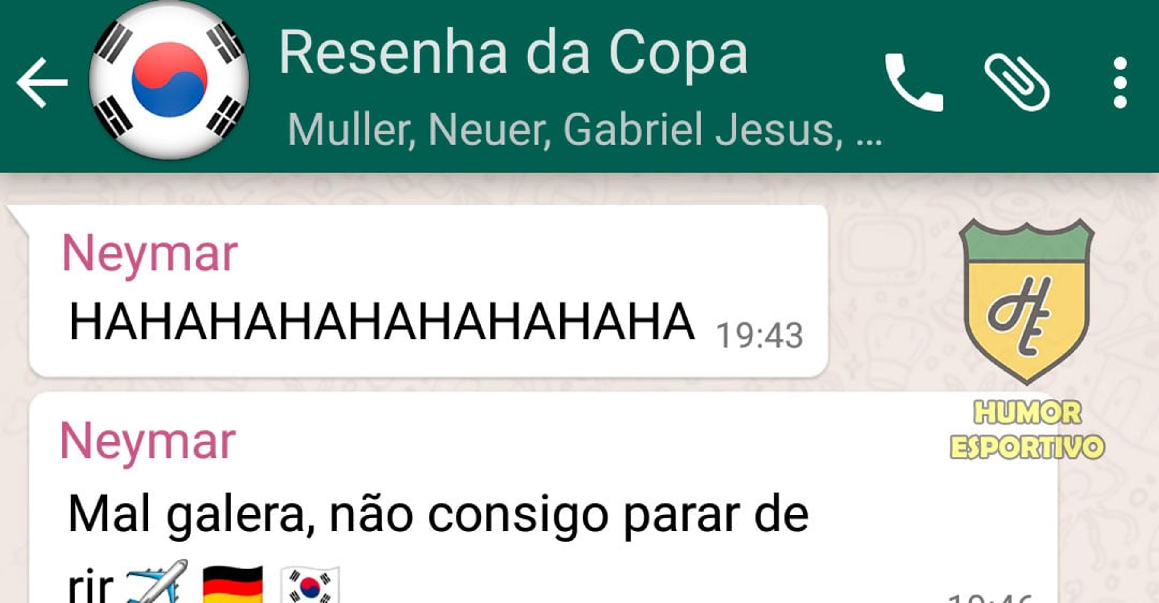 WhatsApp da Zoeira: a resenha dos jogadores na Copa do Mundo