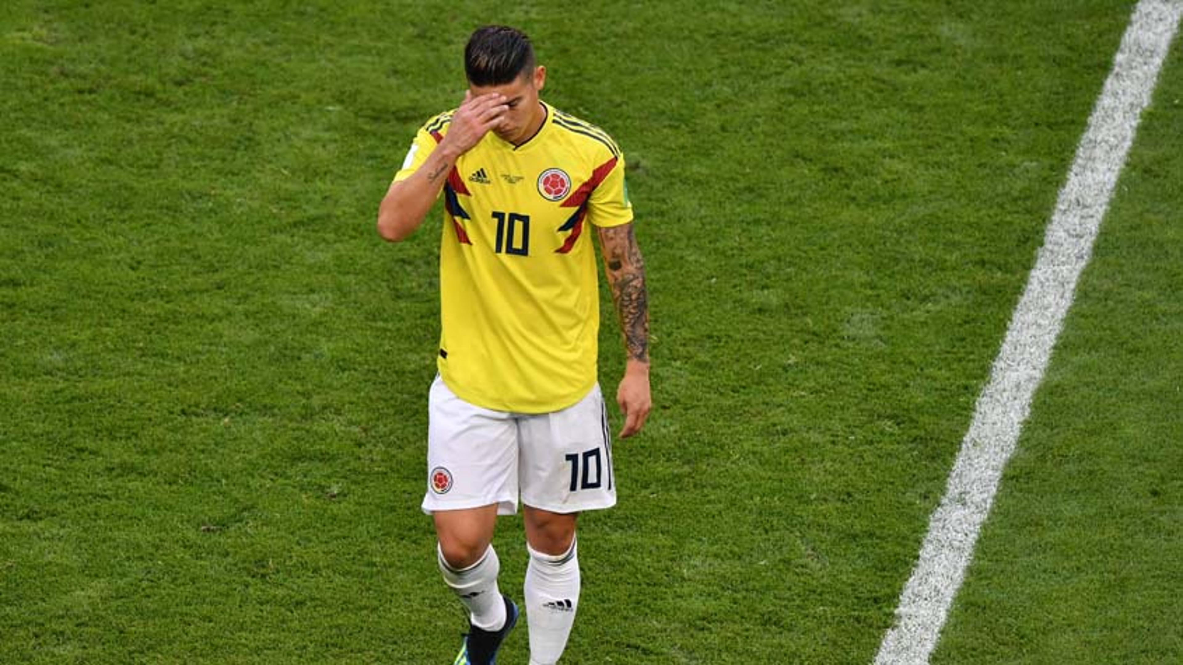 James Rodríguez tem apenas fadiga muscular e deve jogar nas oitavas