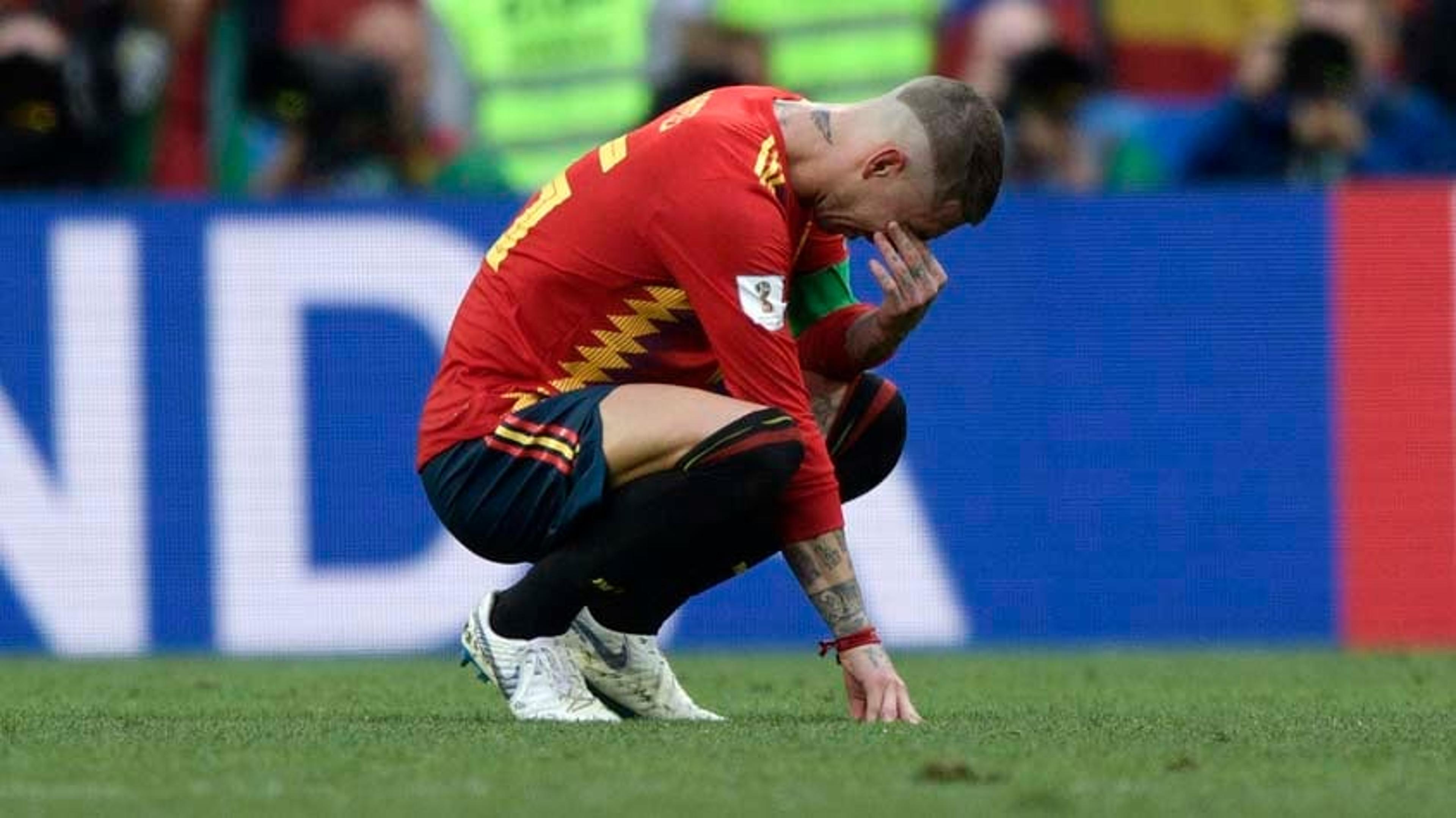 Ramos diz que fica, Koke assume erro e Iniesta afirma: ‘Dia mais triste’