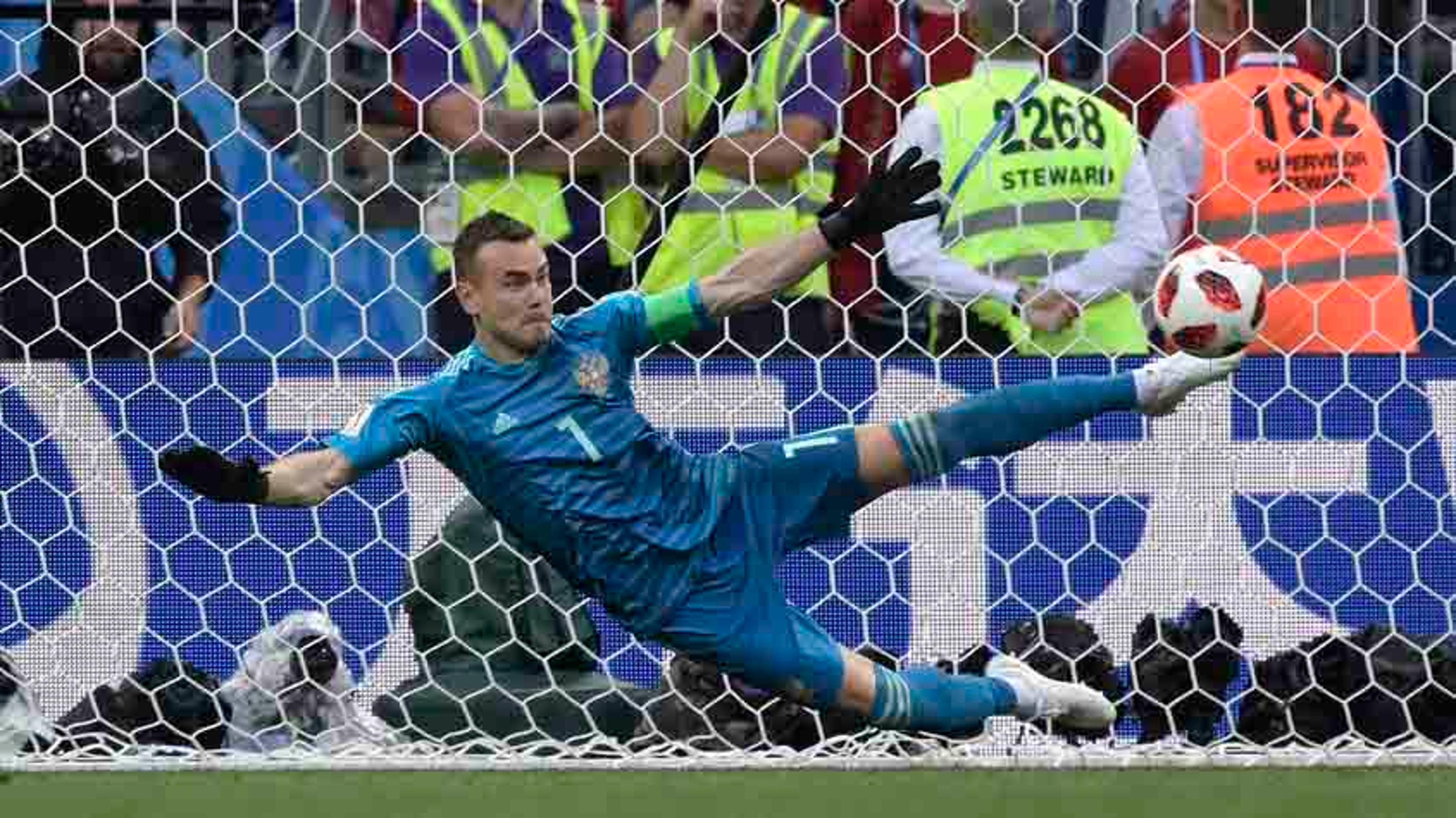 Números da Bola: Destaque da Rússia, Akinfeev entra na Seleção das Estatísticas da Copa do Mundo