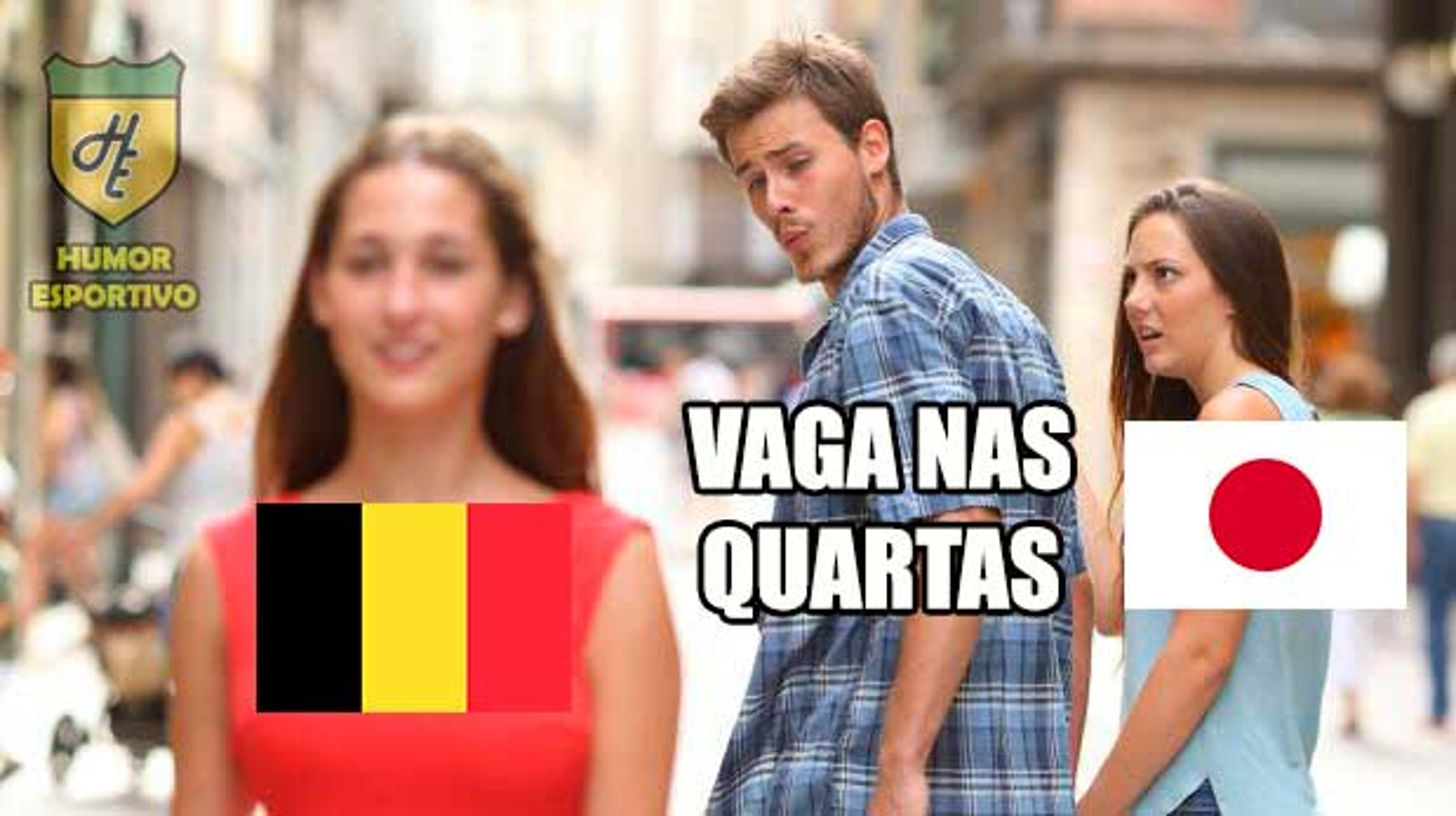 Virada e jogão entre Bélgica e Japão rendem memes na web