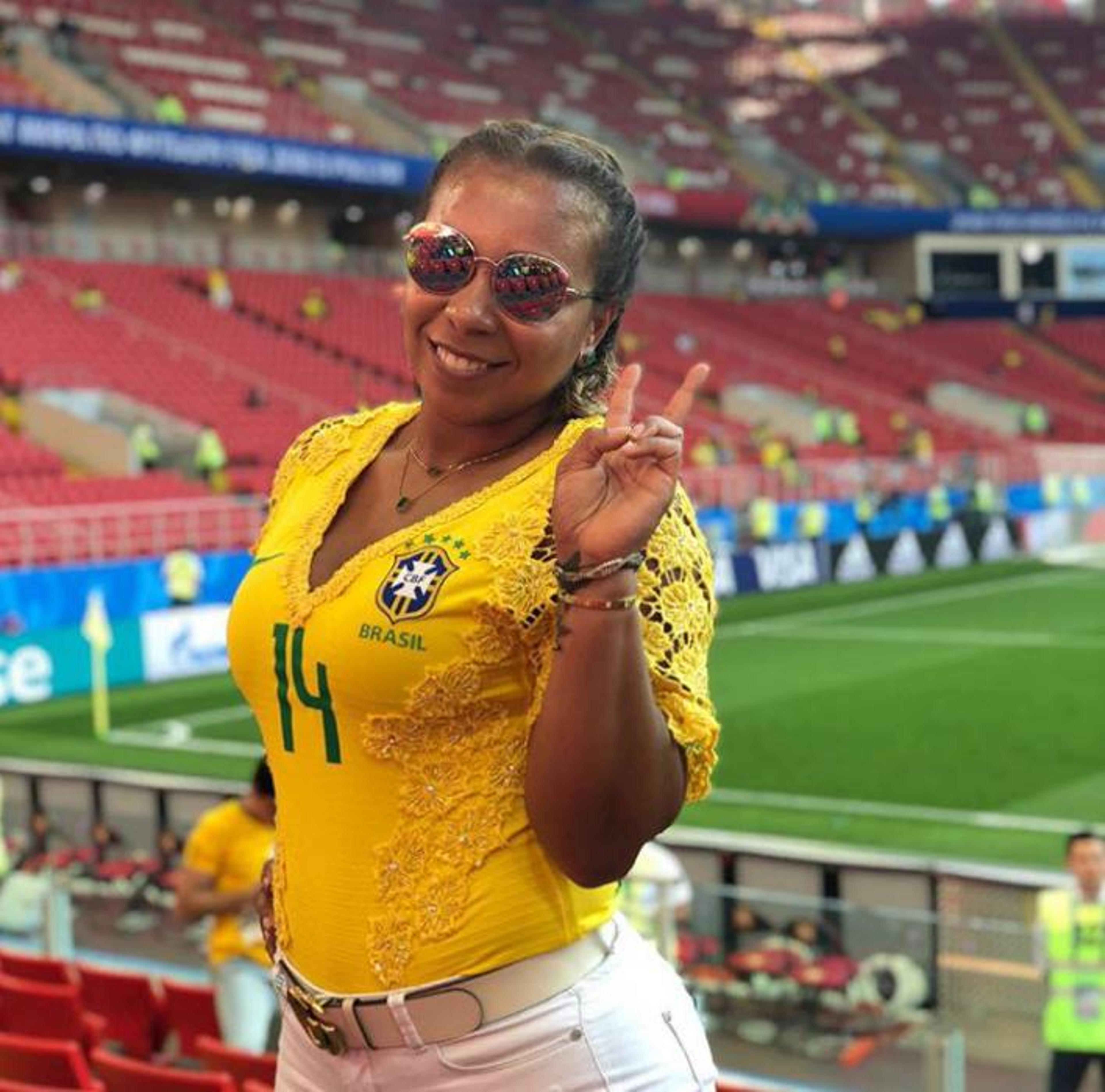 Esposa de Thiago Silva passa apuros na Rússia, mas vive a Copa feliz e sonha com redenção na final