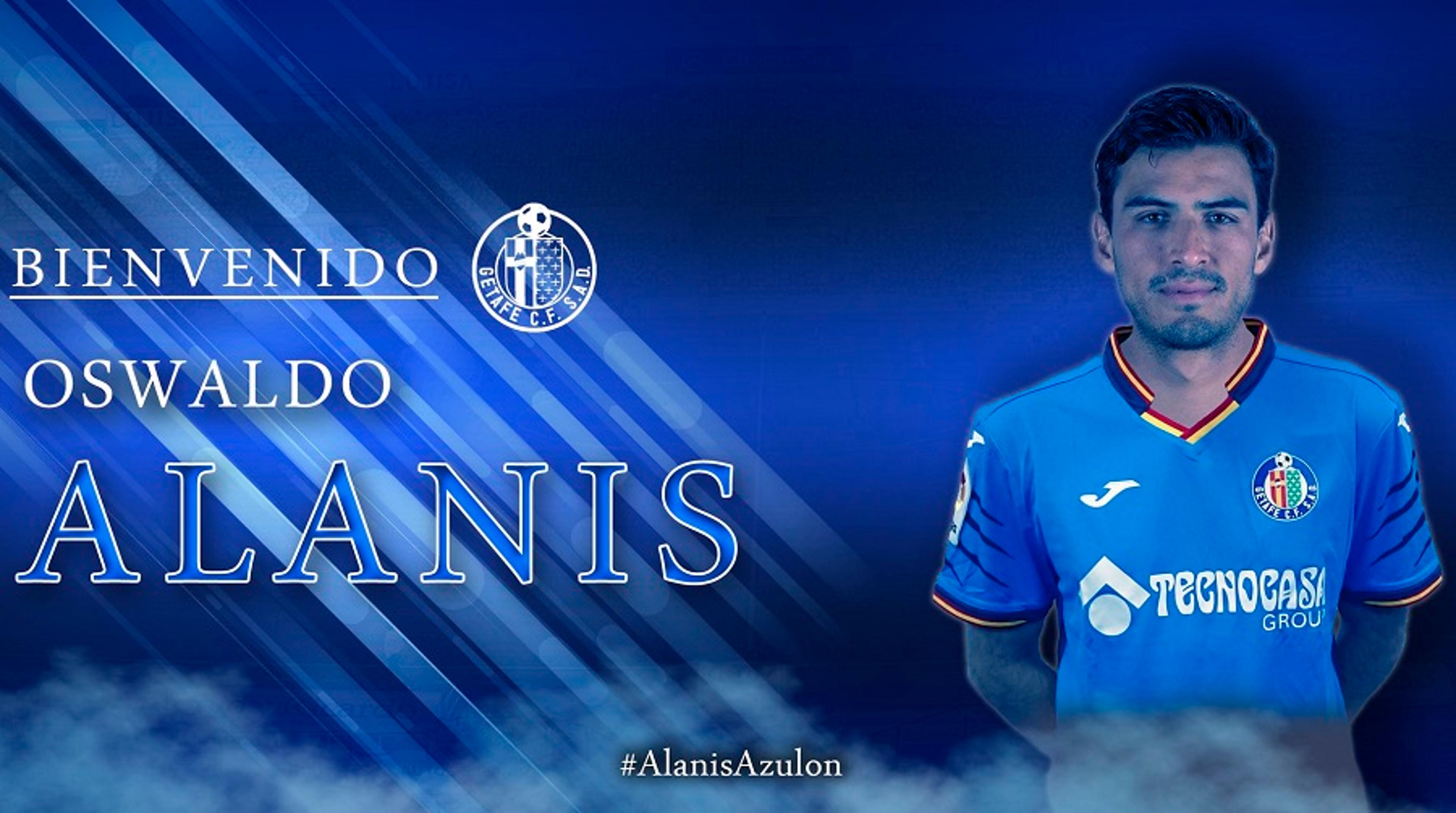 Zagueiro Oswaldo Alanís vai para a Espanha jogar pelo Getafe