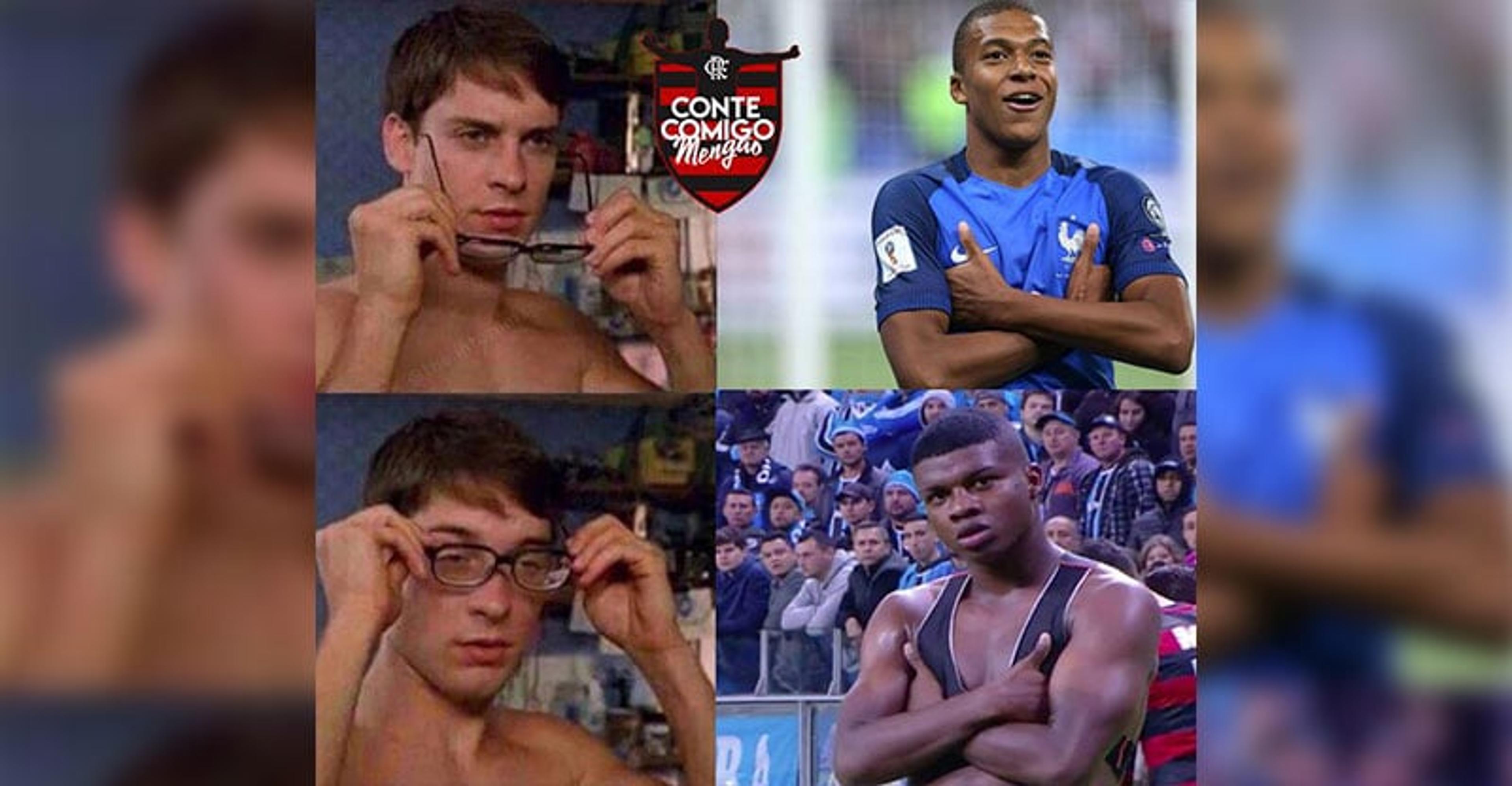 Mbappé da Gávea! Memes brincam com Lincoln após gol contra o Grêmio