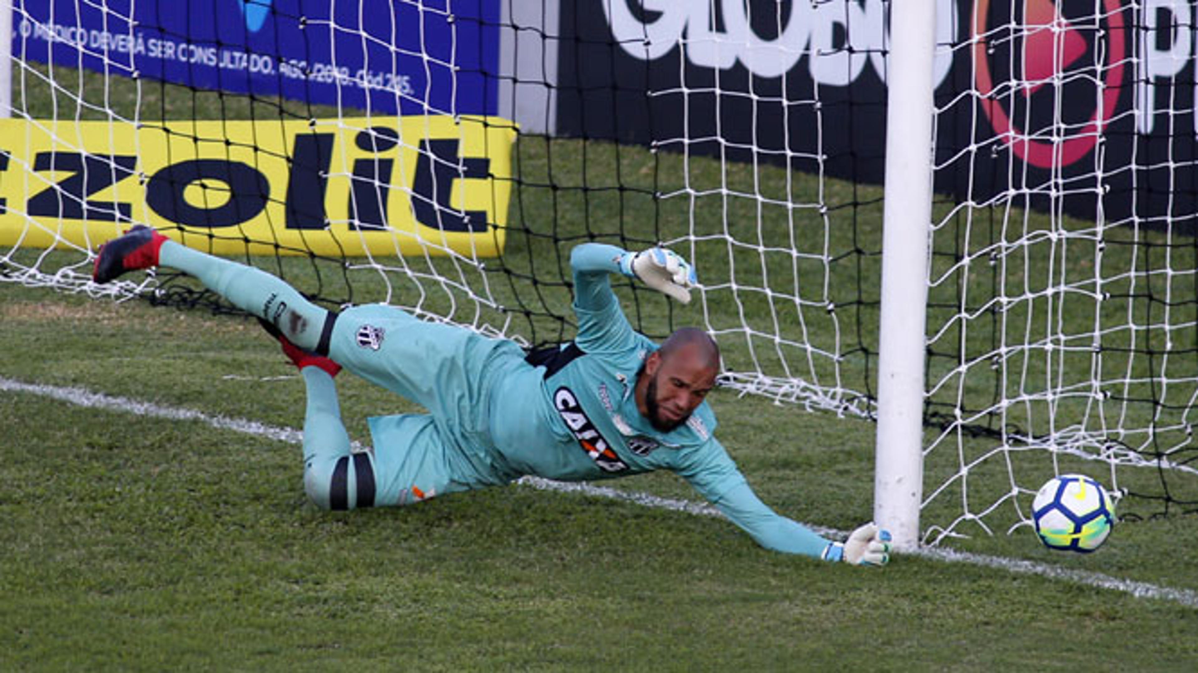 Goleiro do Ceará entra na Seleção das Estatísticas do Brasileirão 2018