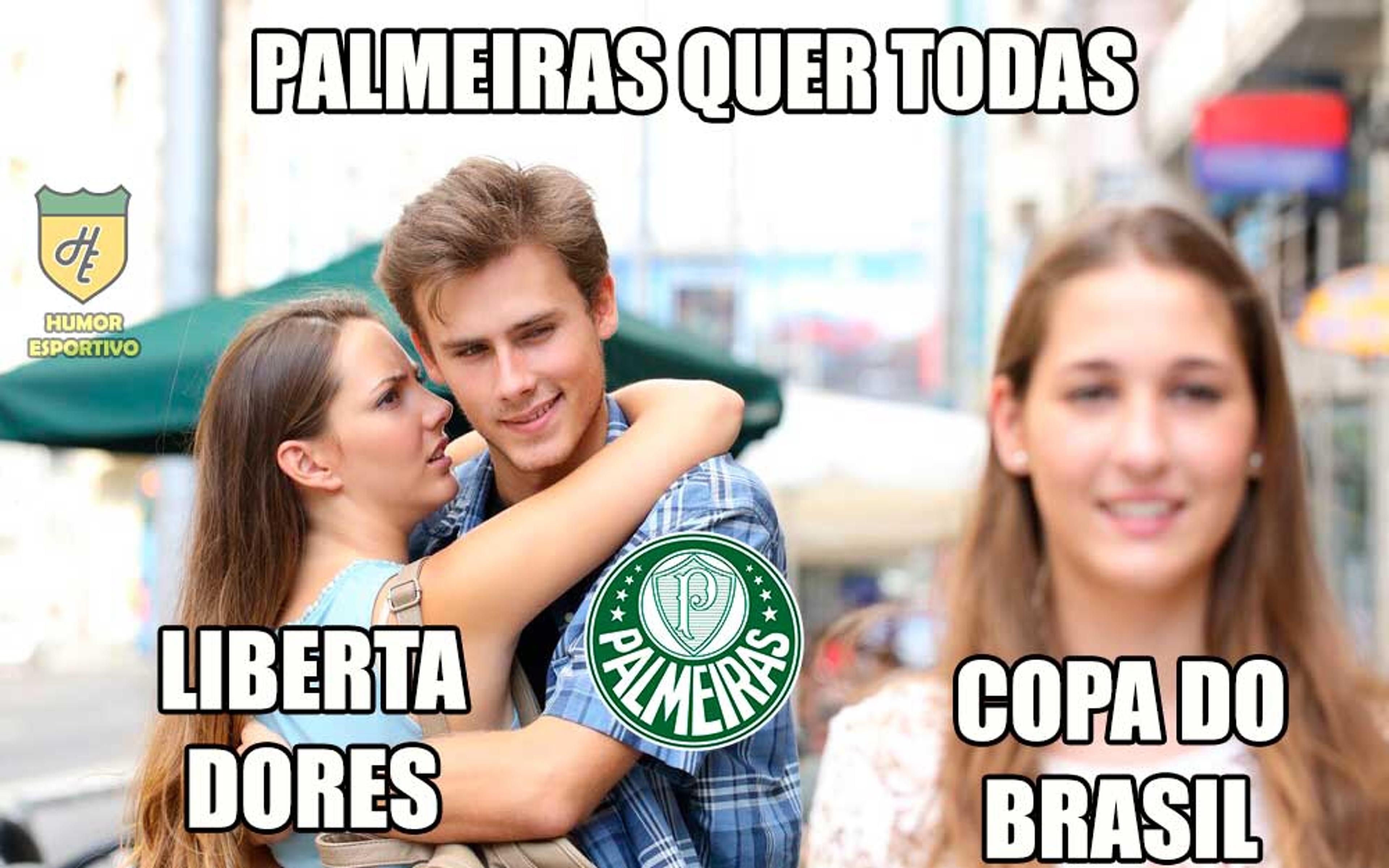 Veja os memes da classificação do Palmeiras na Copa do Brasil