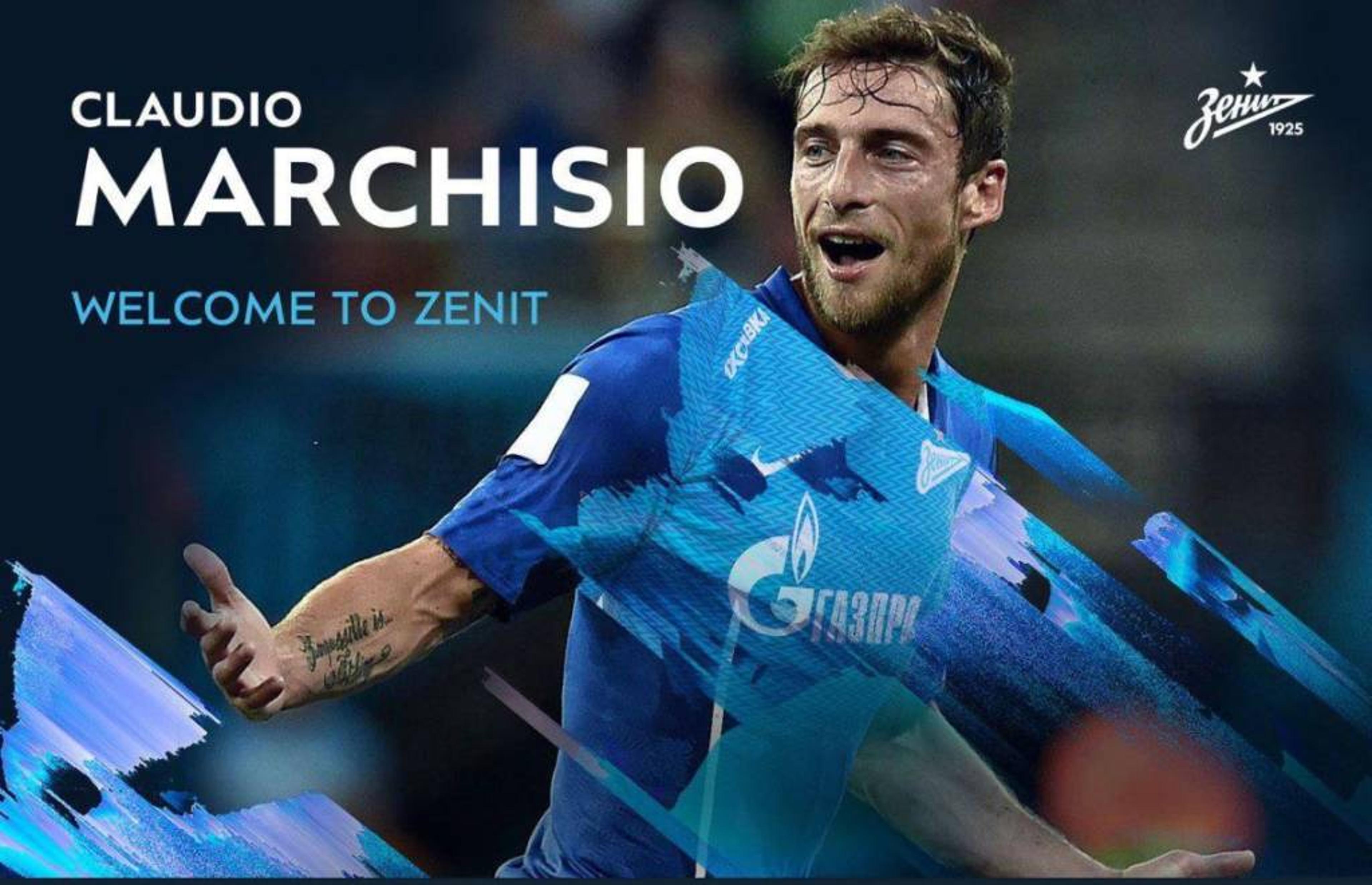 Após 25 anos na Juventus, Marchisio acerta contrato com o Zenit