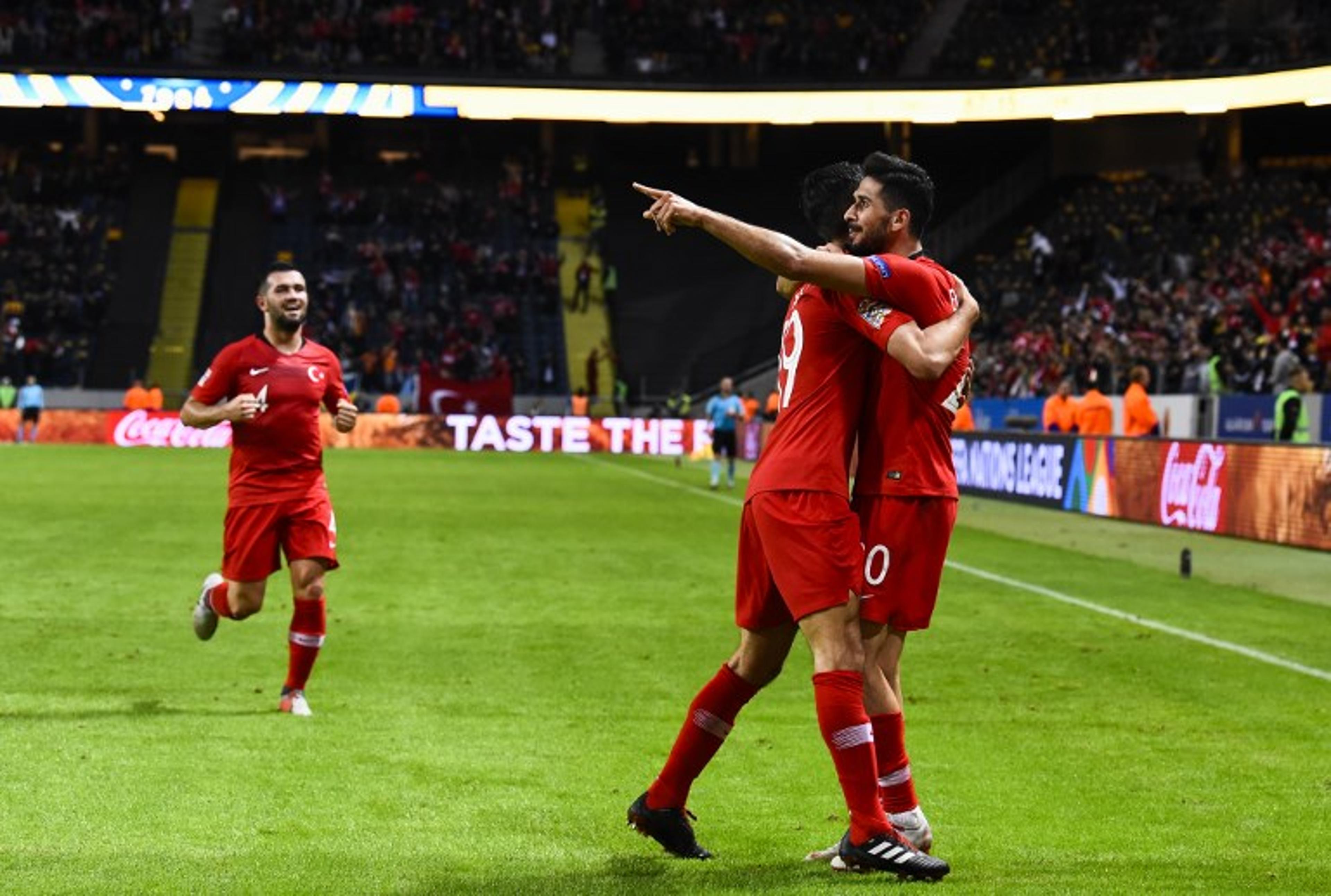 Nos acréscimos, Turquia vence Suécia de virada na Liga das Nações