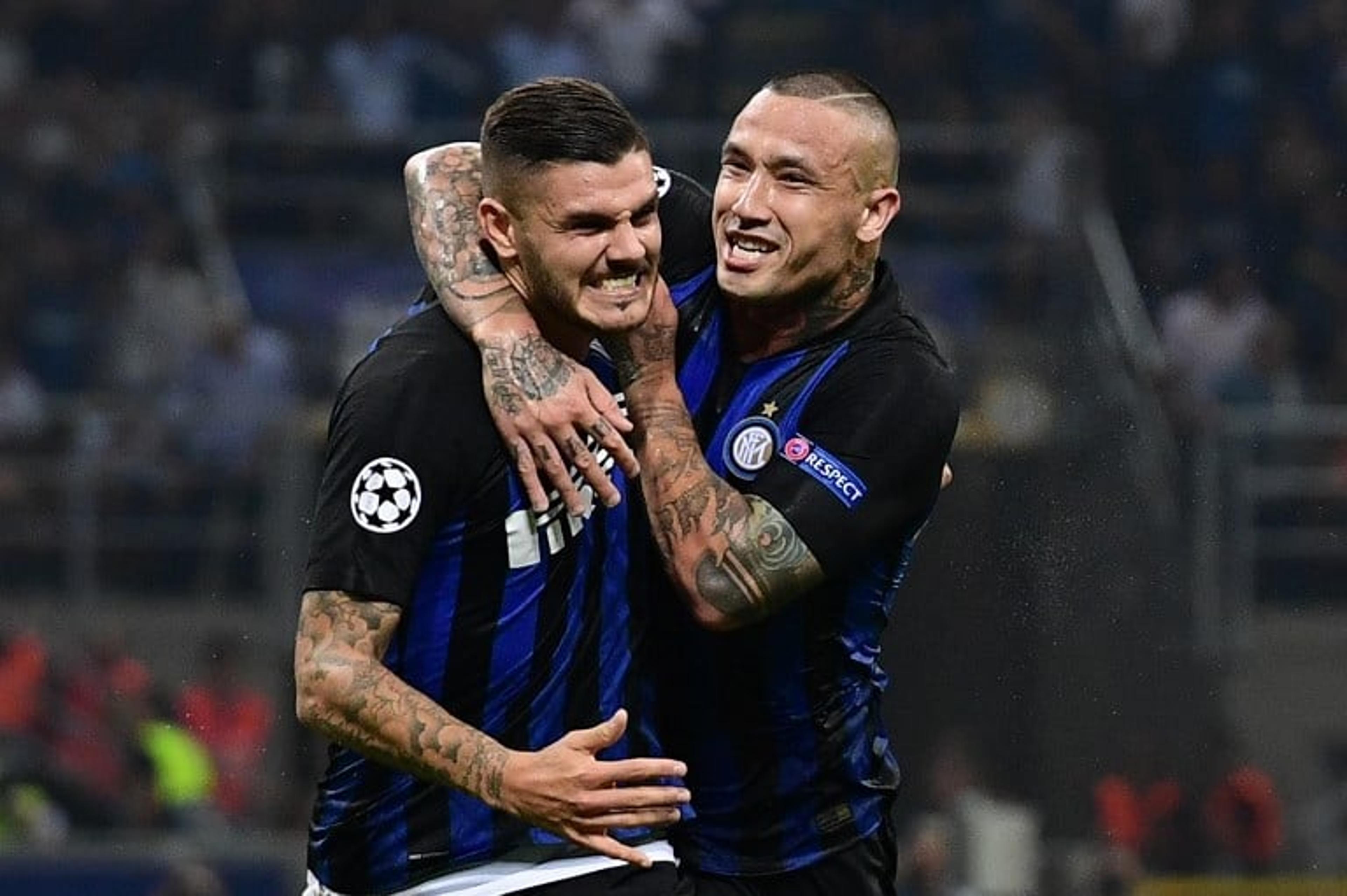 Inter volta à Champions com vitória de virada e golaço de Icardi