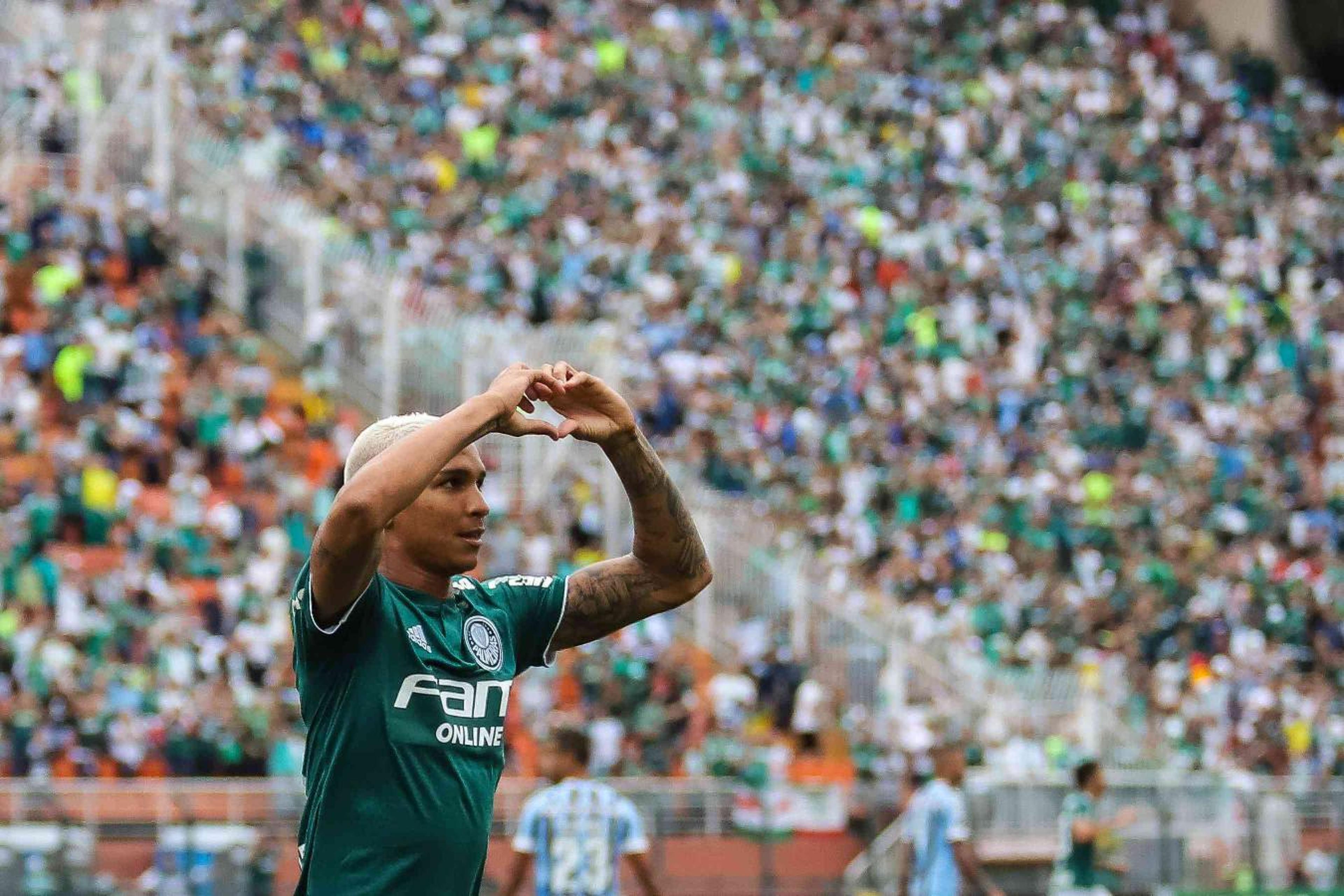 Mais do que gols: Verdão celebra por Deyverson estar se controlando mais