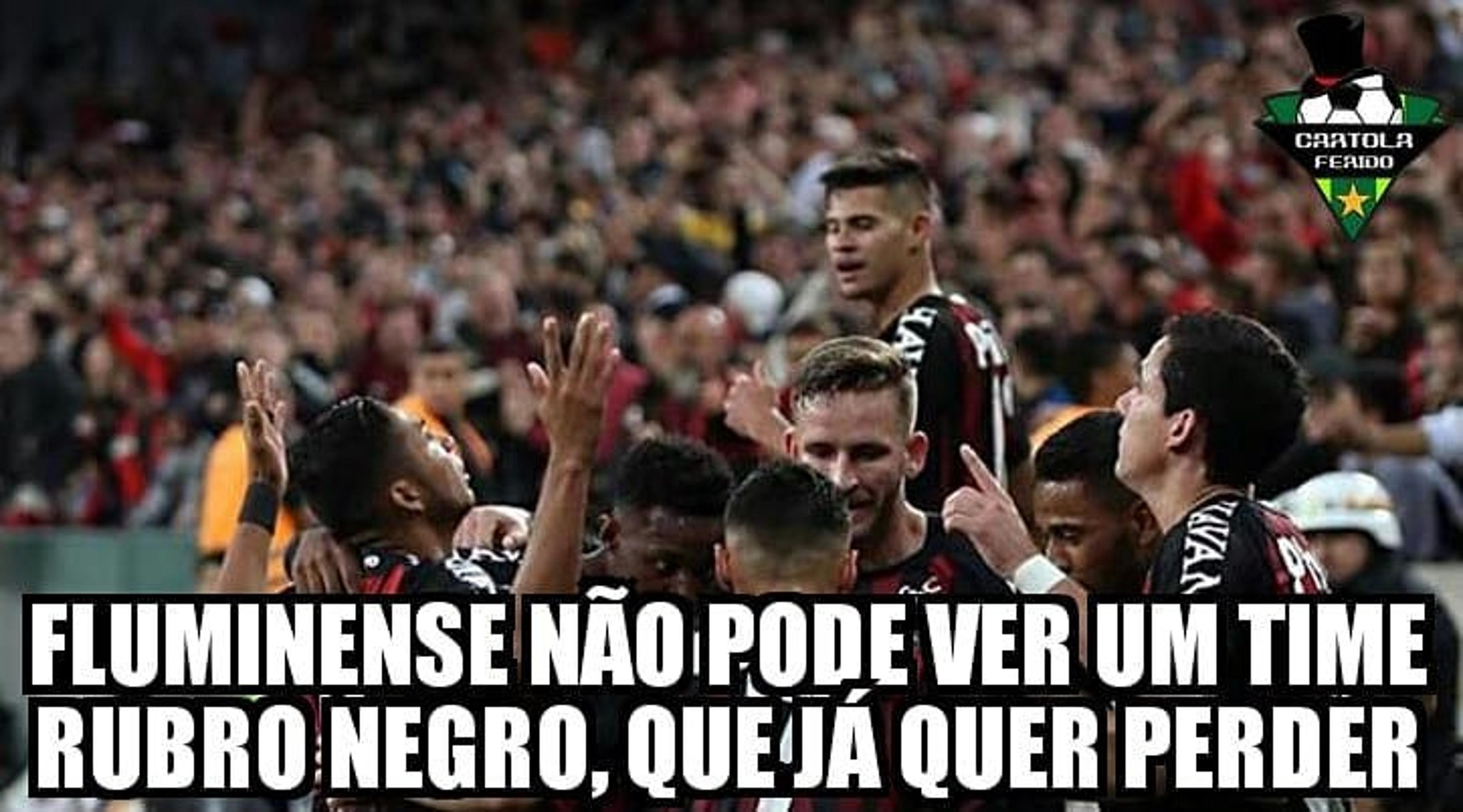 Veja os memes da vitória do Atlético-PR sobre o Fluminense