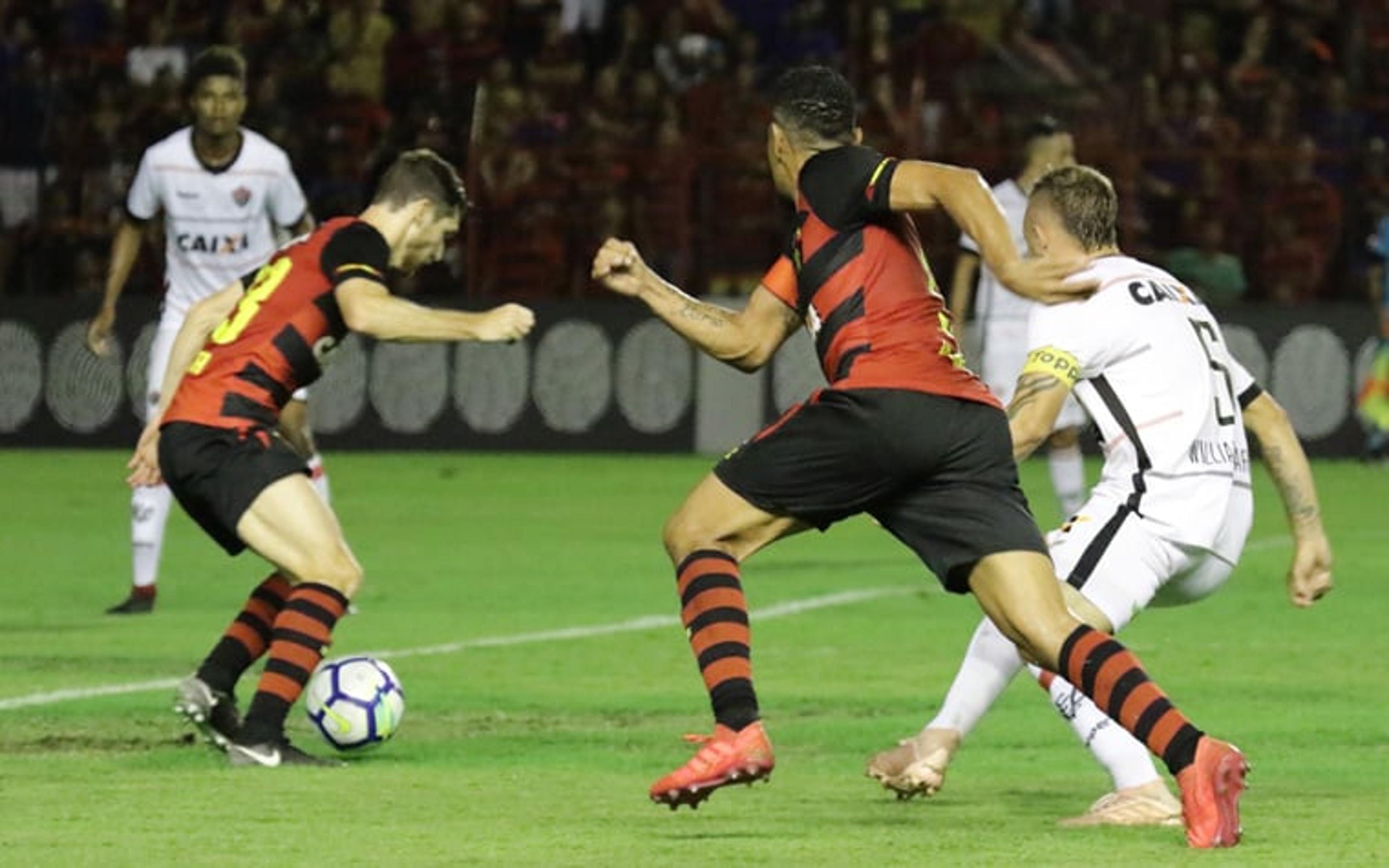 Em jogo de muita tensão, Sport e Vitória ficam no empate