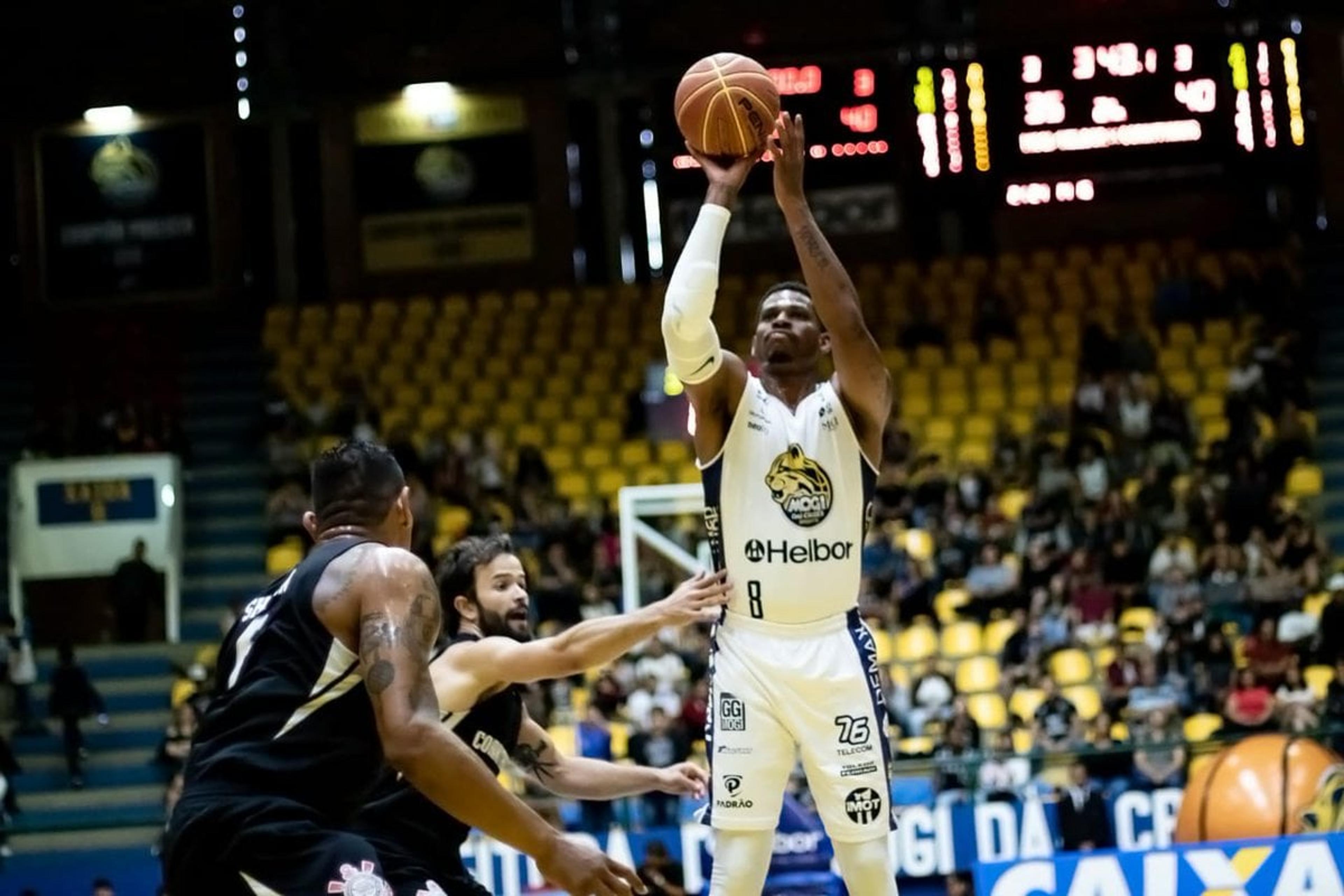 NBB: Na prorrogação, Mogi bate Corinthians e vence quarta seguida