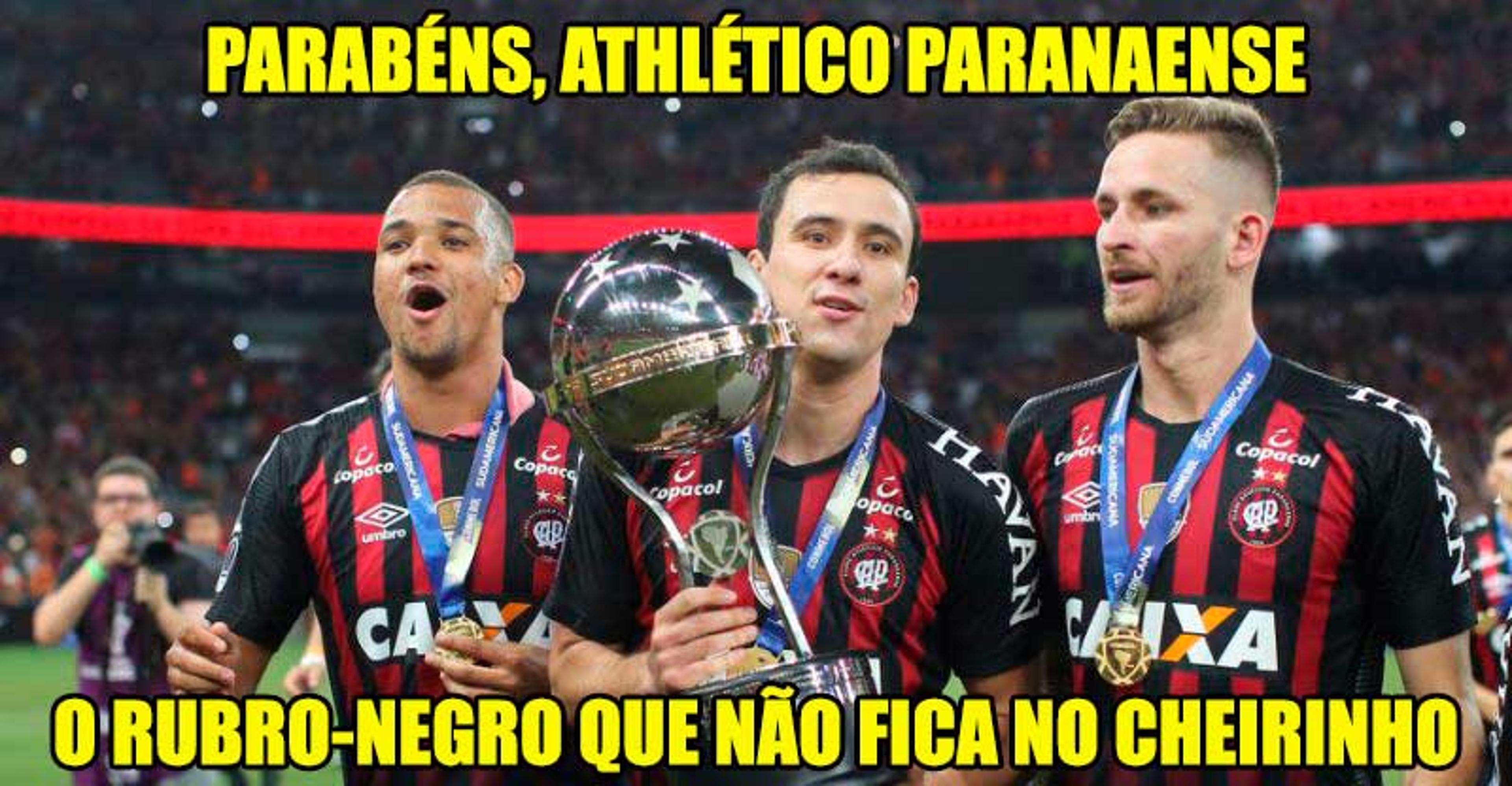 Pharabéns, Fhuracão! Título do Atlético-PR rende memes na web