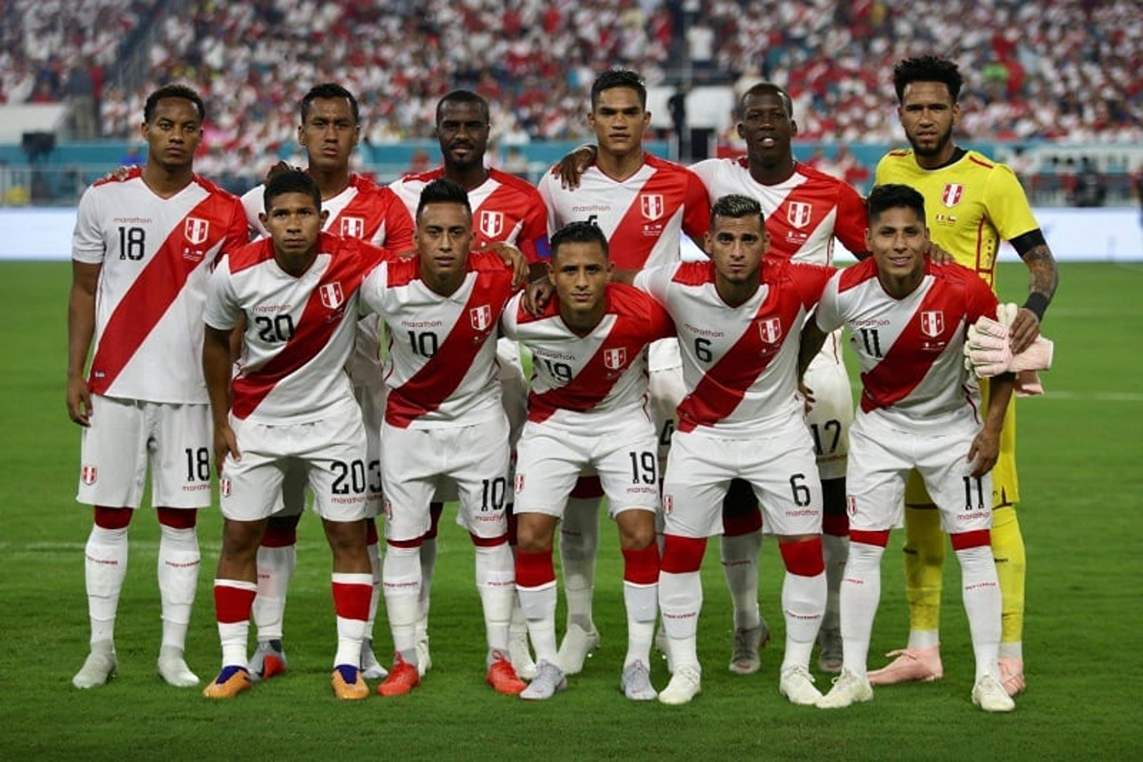 Diante do Paraguai, seleção do Peru chega repleta de desfalques