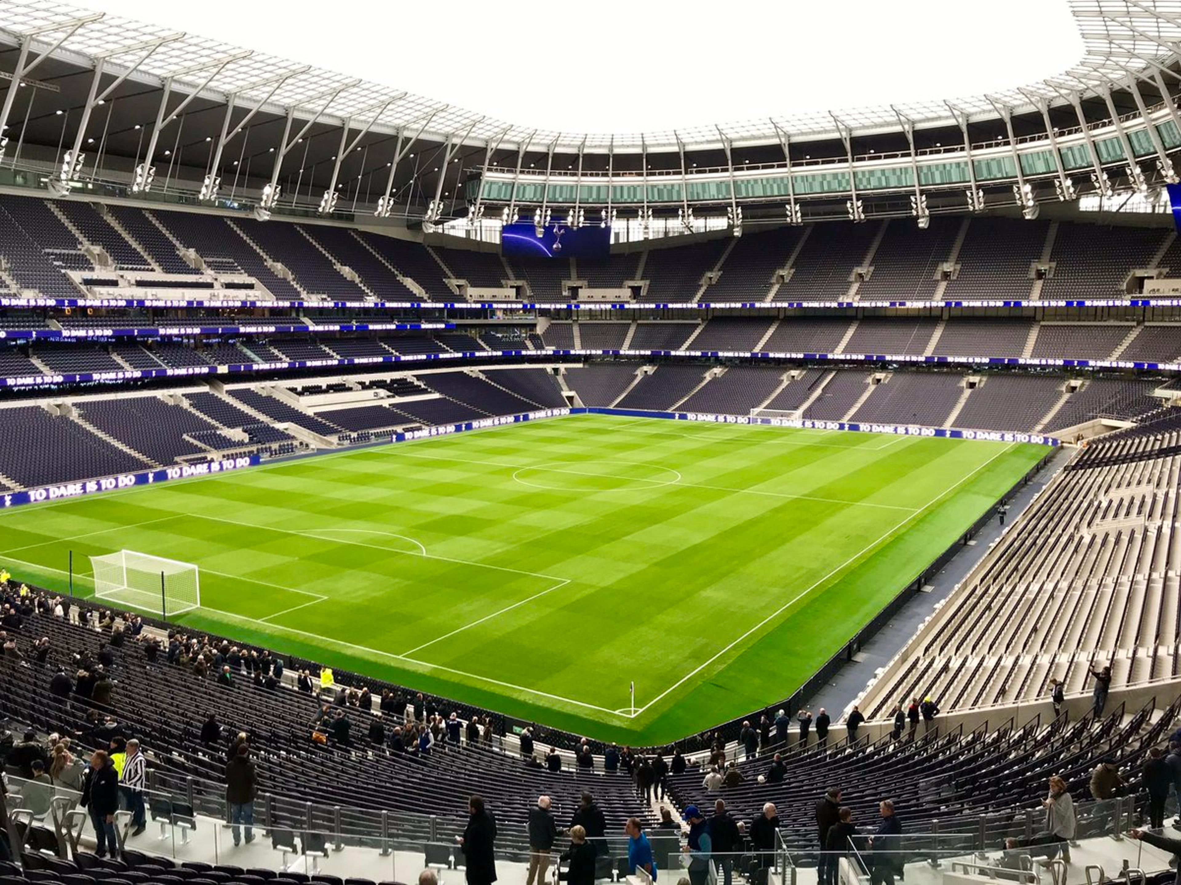 Tottenham jogará quartas da Champions já em novo estádio