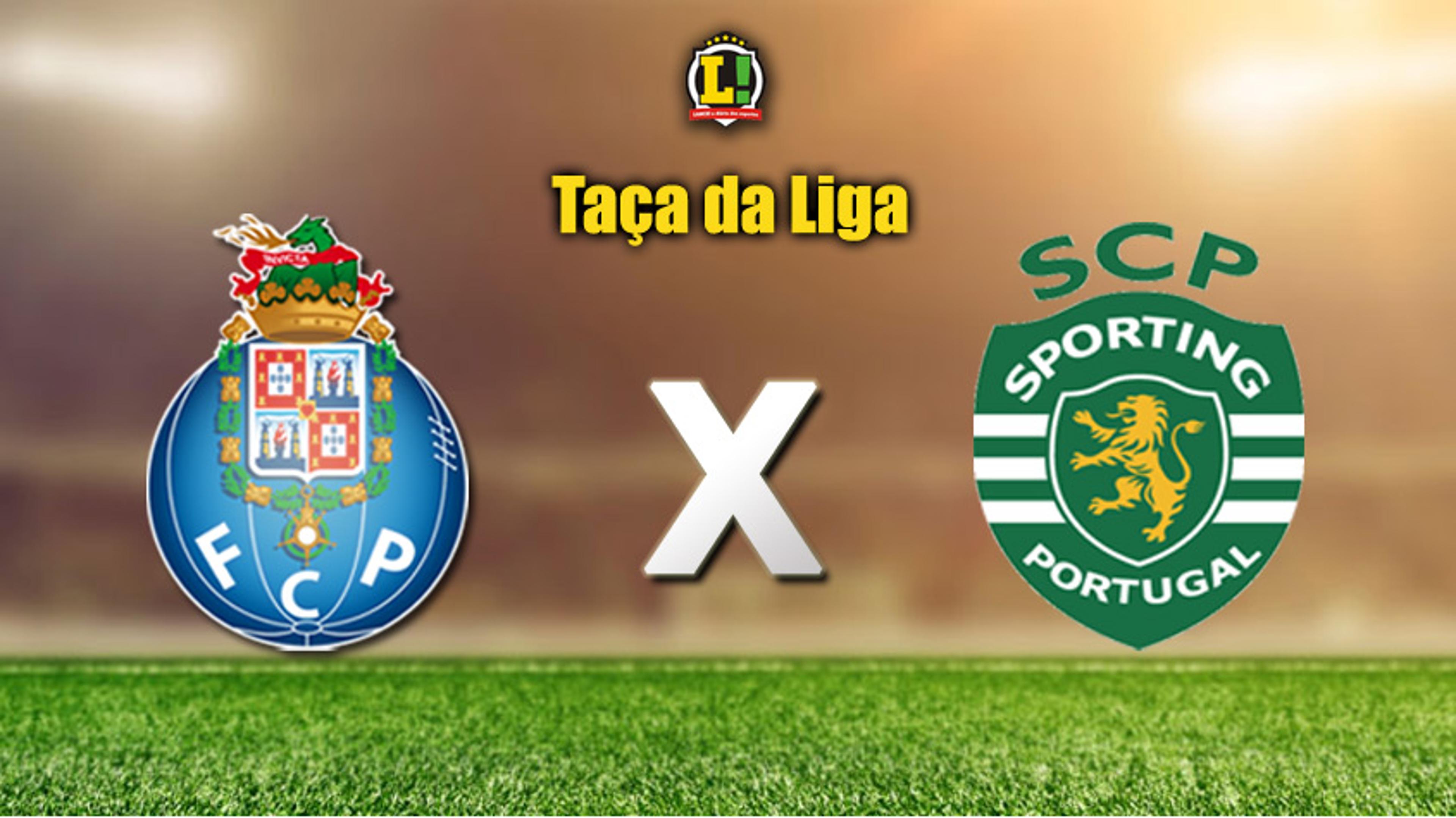 Porto e Sporting se enfrentam na decisão da Taça da Liga Portuguesa