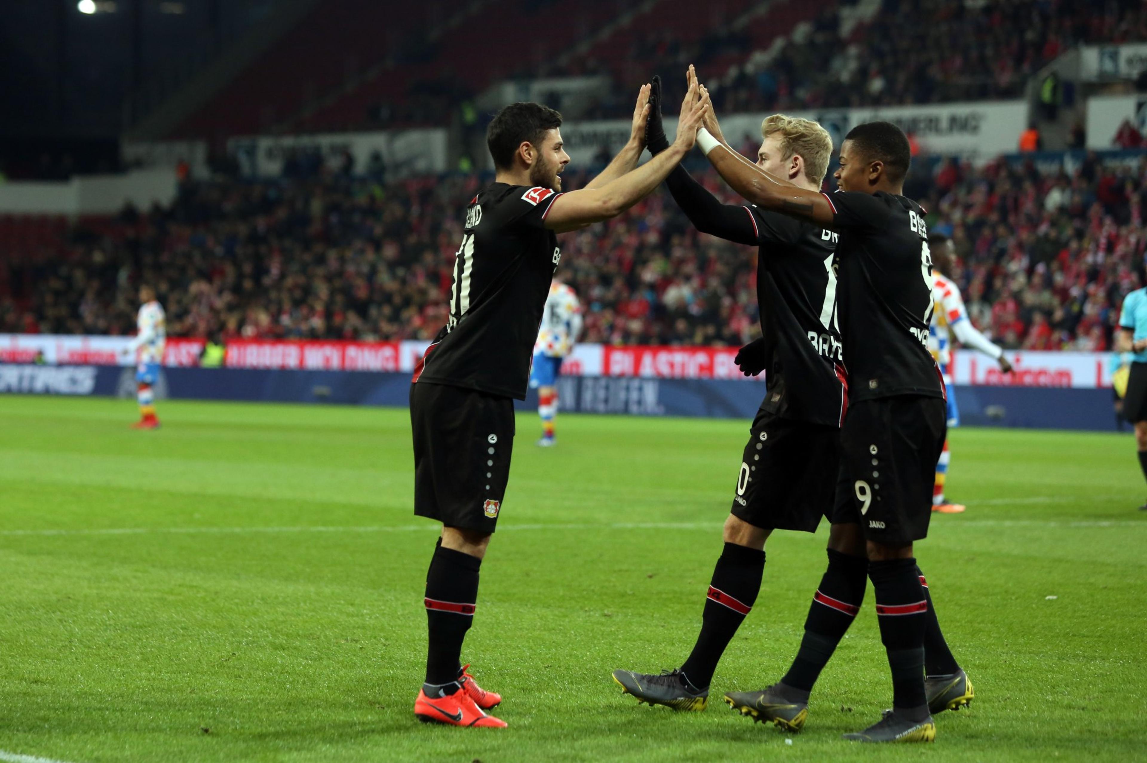 Com gol brasileiro, Bayer Leverkusen goleia Mainz 05 pela Bundesliga