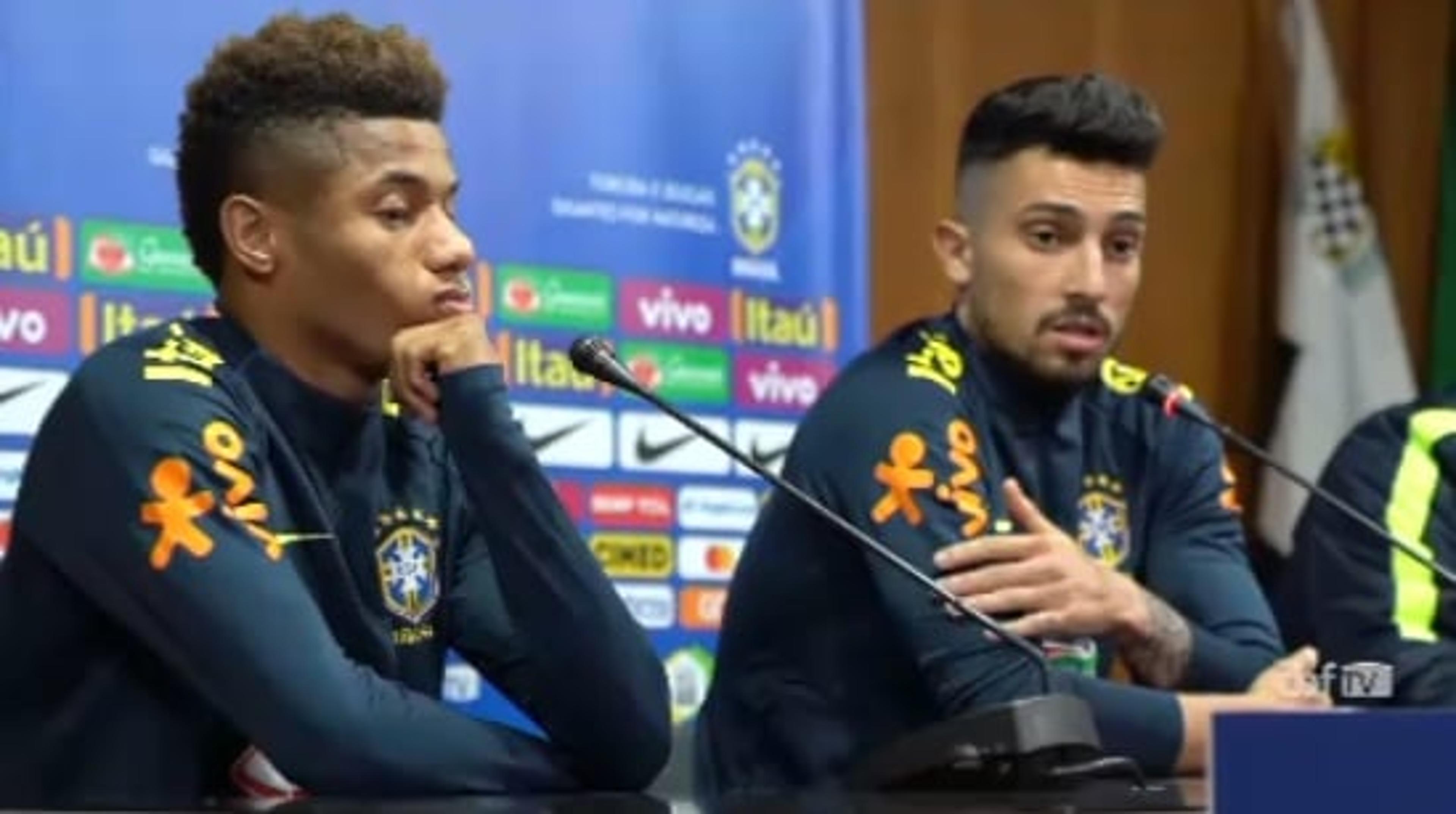 VÍDEO: Veja os bastidores do primeiro dia de Seleção de David Neres e Alex Telles