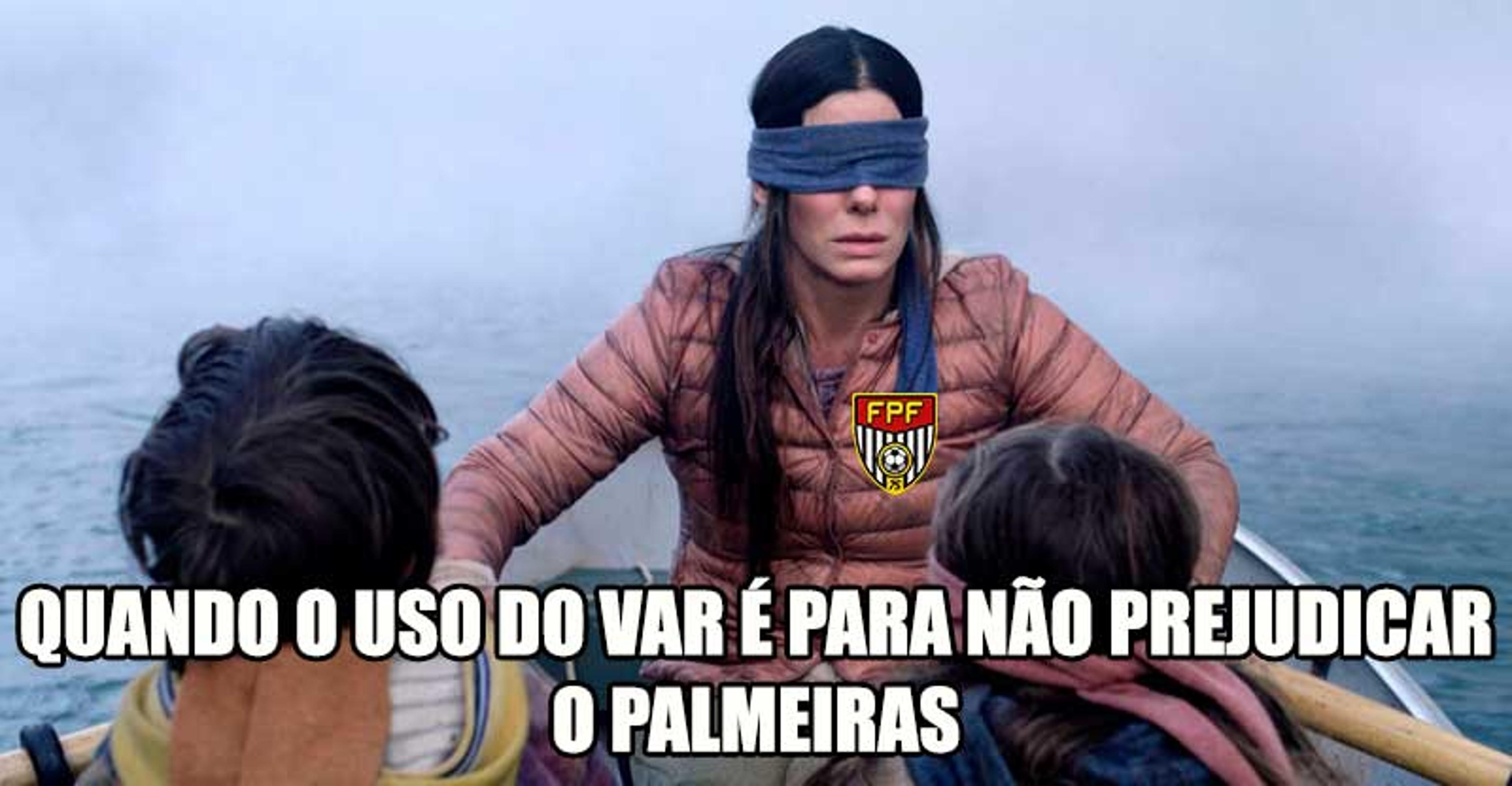 VAR e Rei Arthur: os memes do empate do Palmeiras contra o Novorizontino