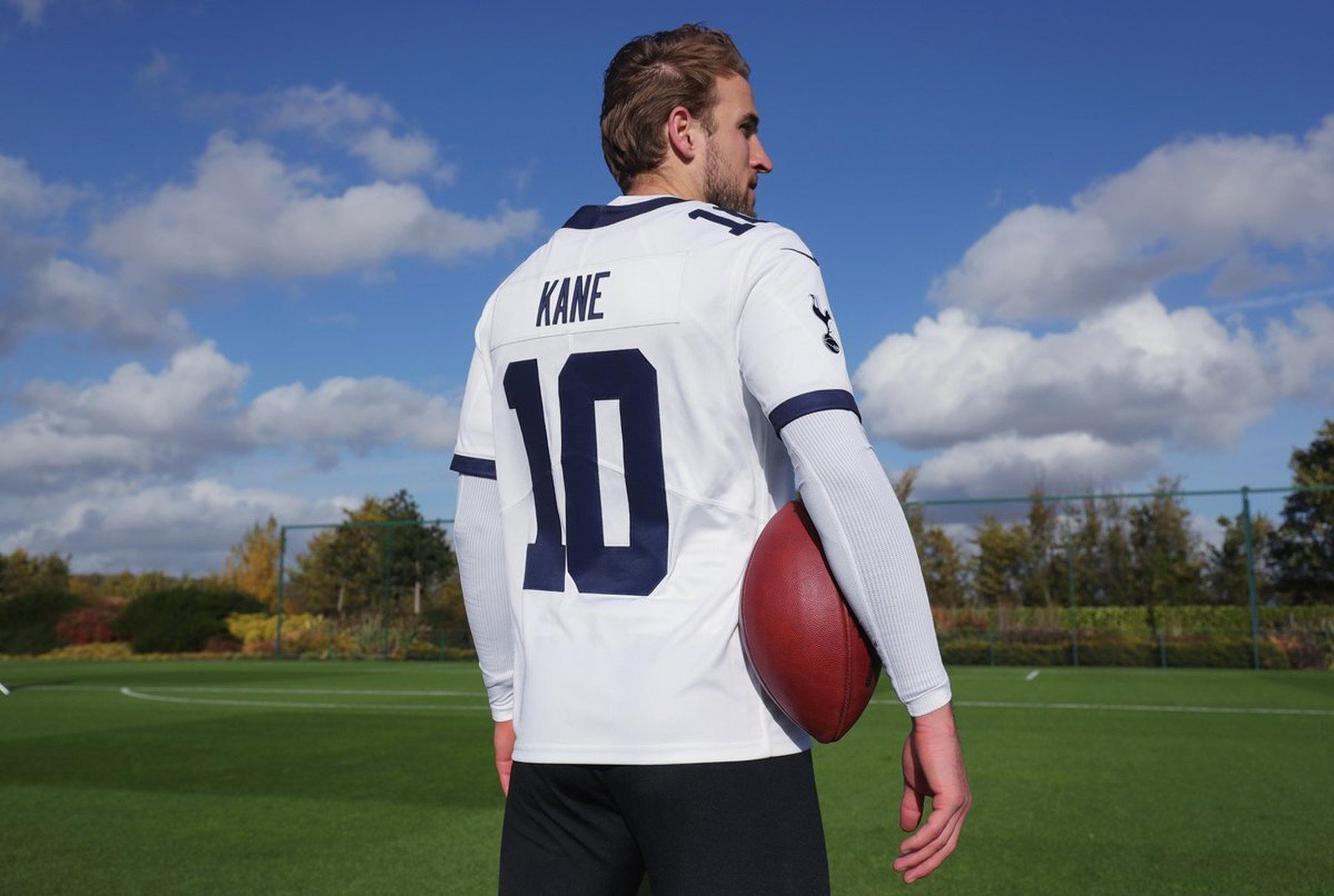 Fã da NFL, Kane pensa em ser kicker: ‘Tenho vontade de ser o melhor’