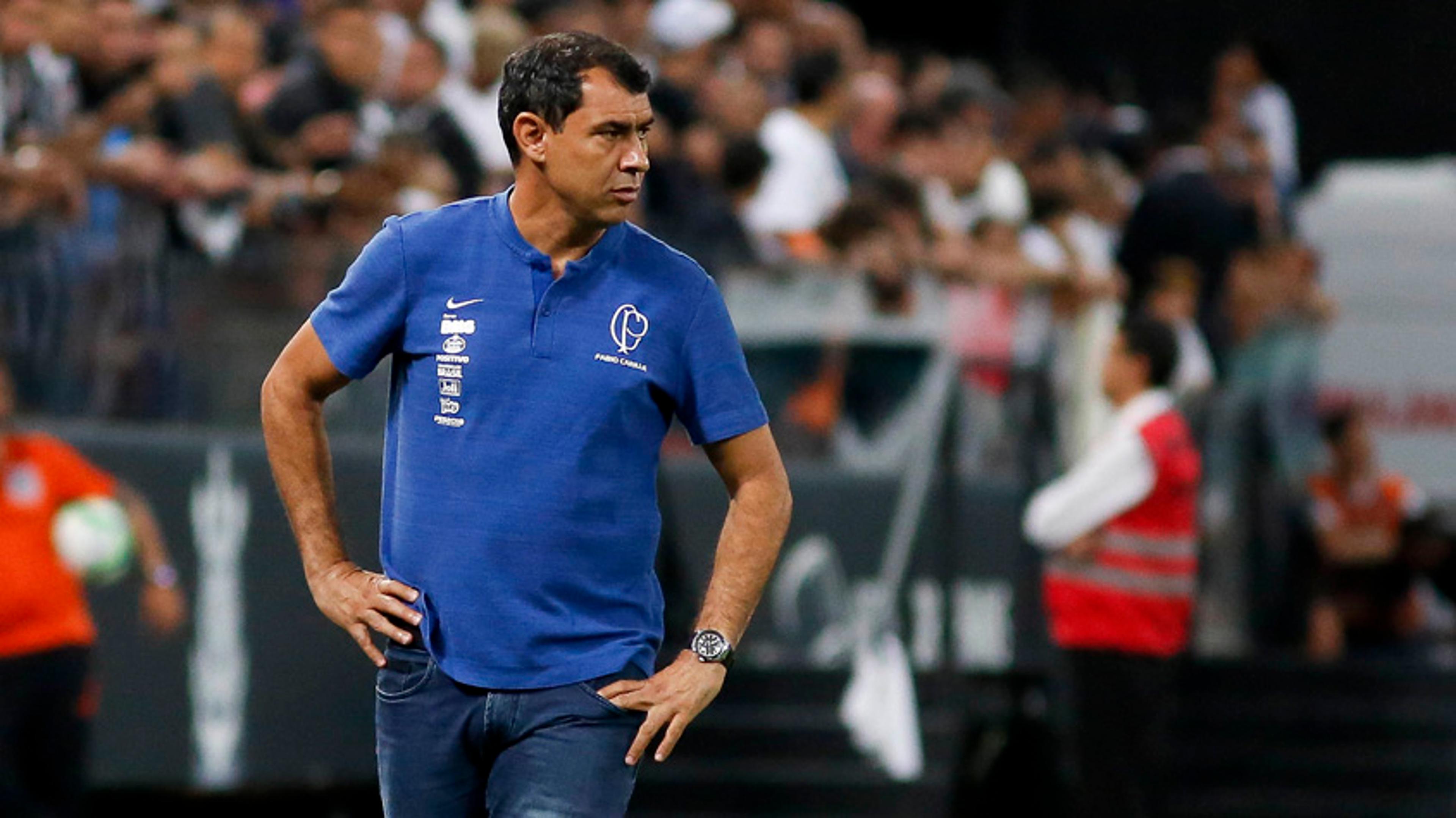 Carille diz que pode mudar o Corinthians para enfrentar o Santos