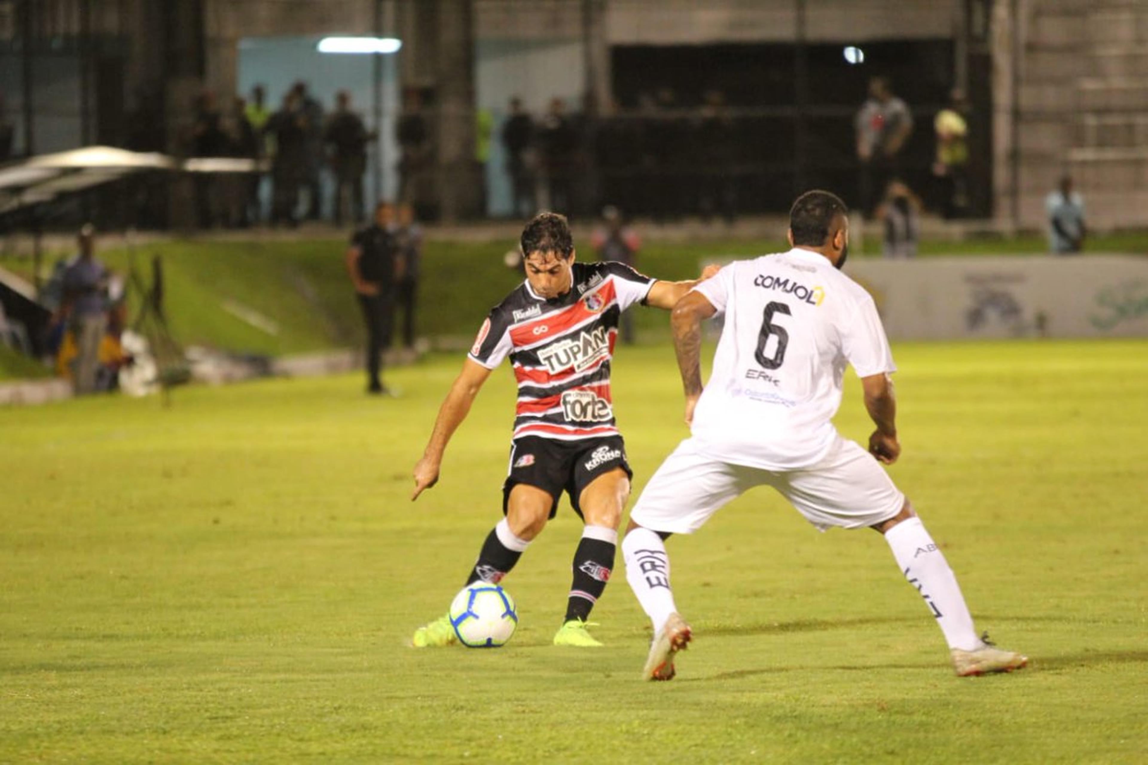 ABC faz valer o fator casa e abre vantagem contra o Santa Cruz