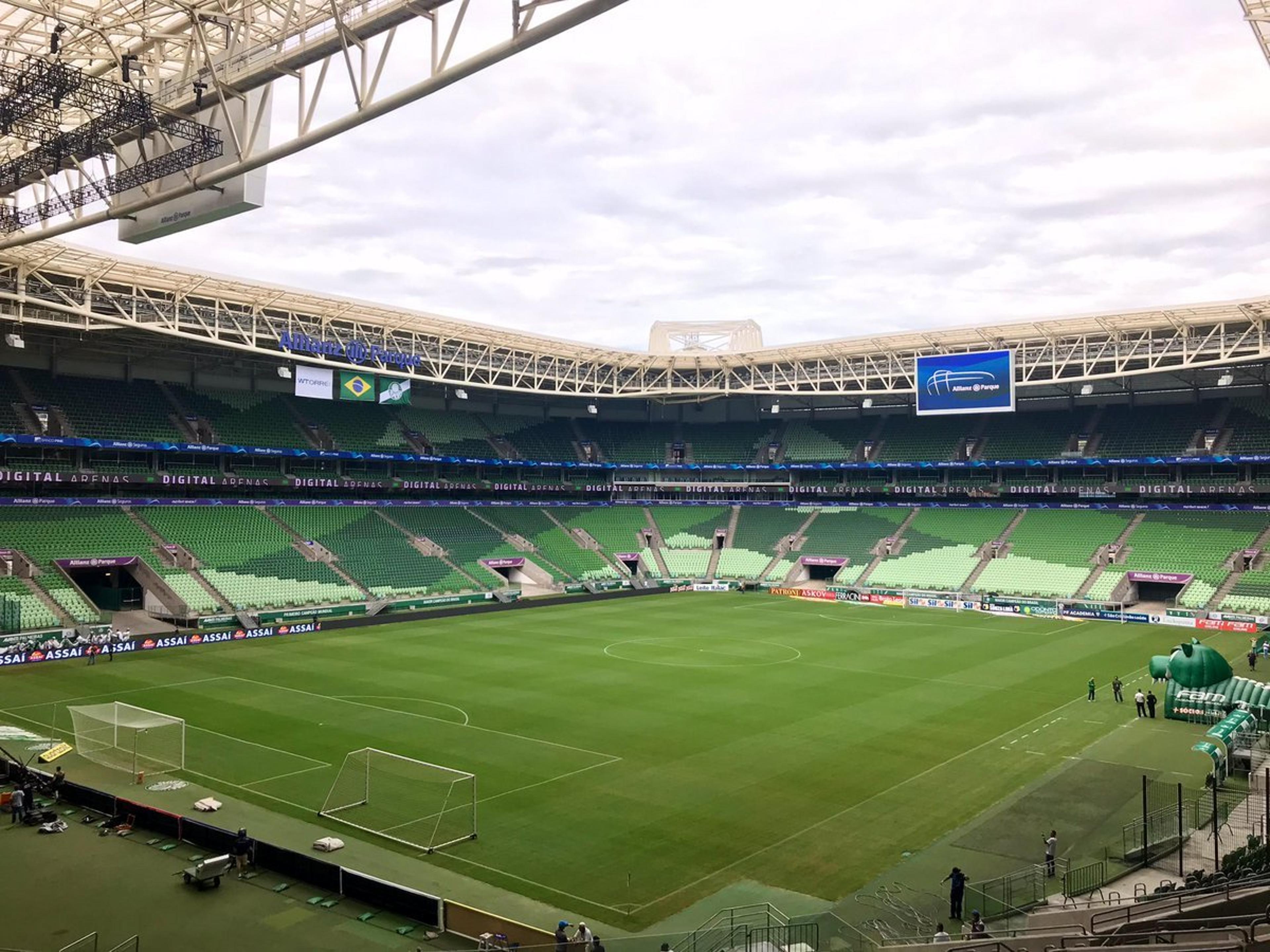 Palmeiras x Bahia: 10 mil ingressos vendidos para partida do dia 11