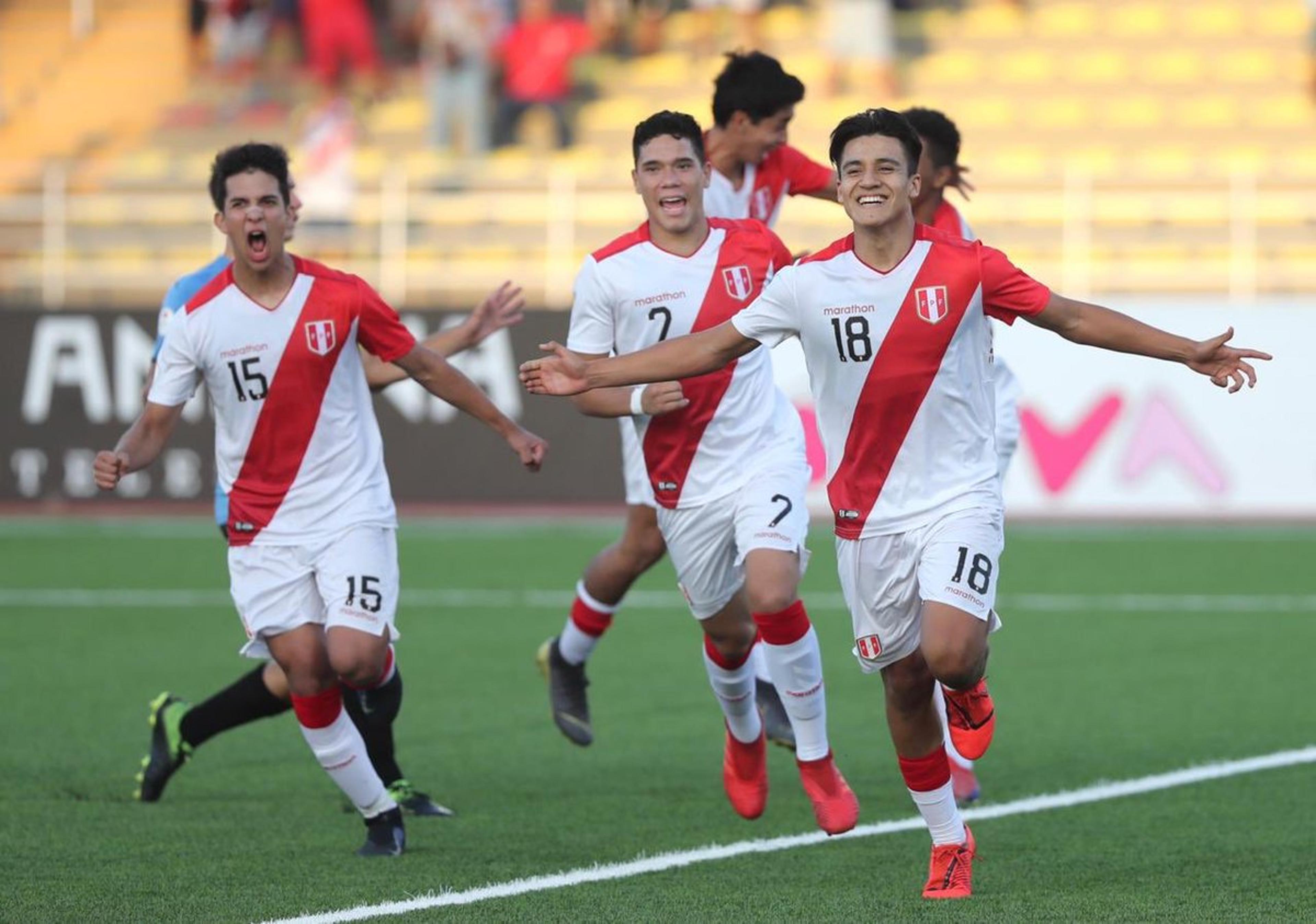 Peru bate Uruguai e se aproxima do Mundial Sub-17