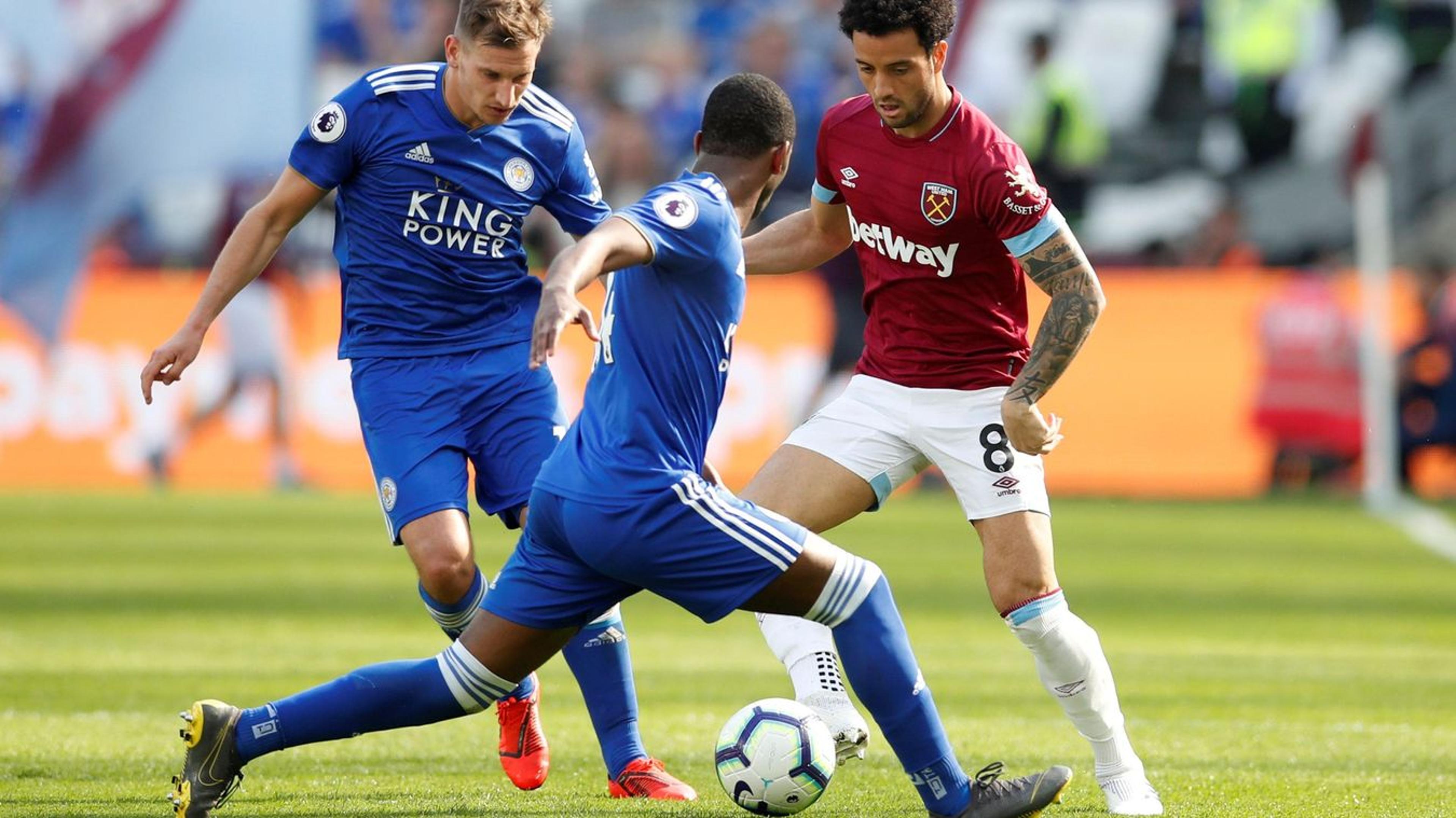 Nos acréscimos, Leicester arranca empate com o West Ham no Inglês