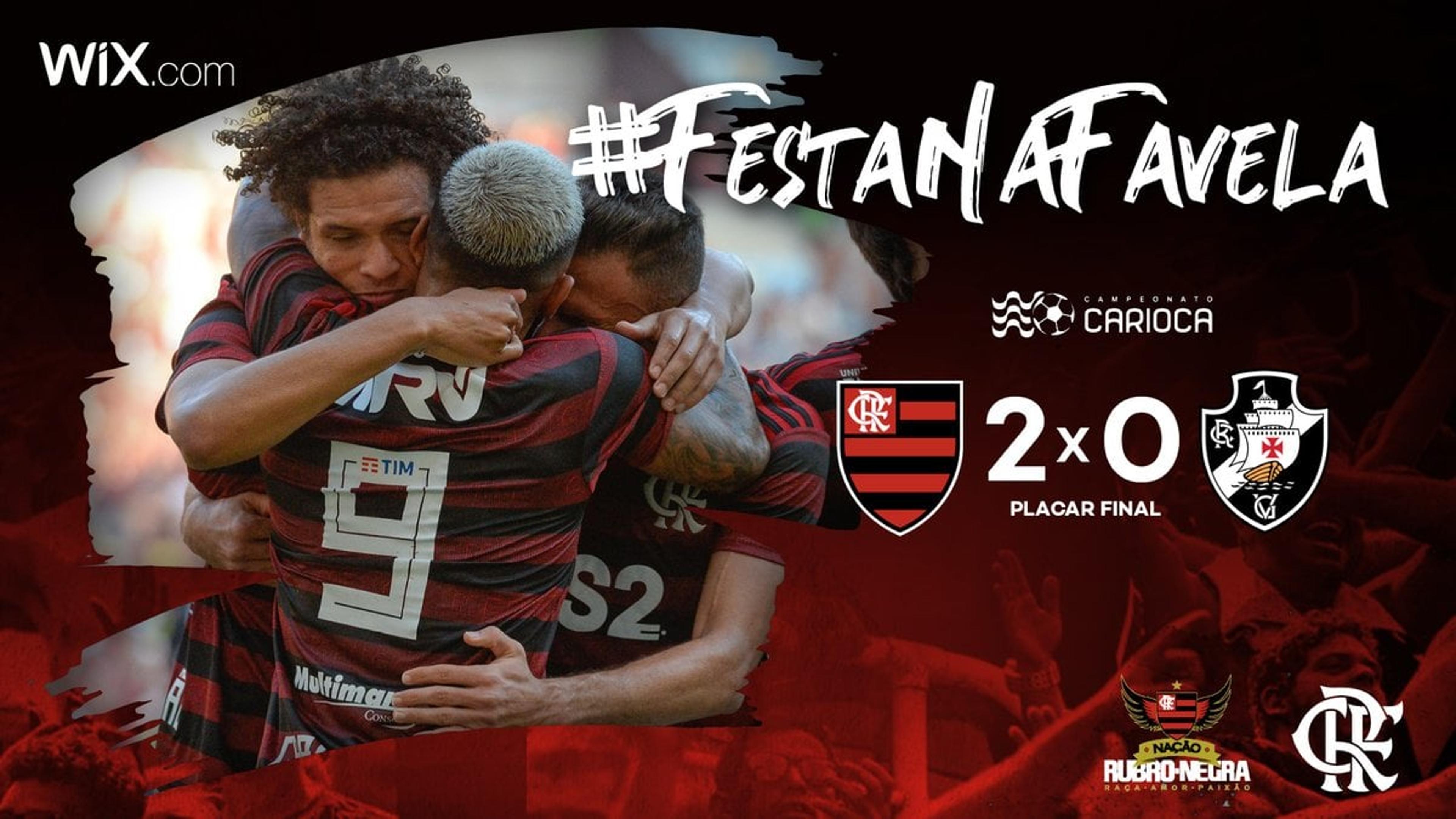 Flamengo tira sarro do Vasco após título estadual: ‘Não tivemos pena’