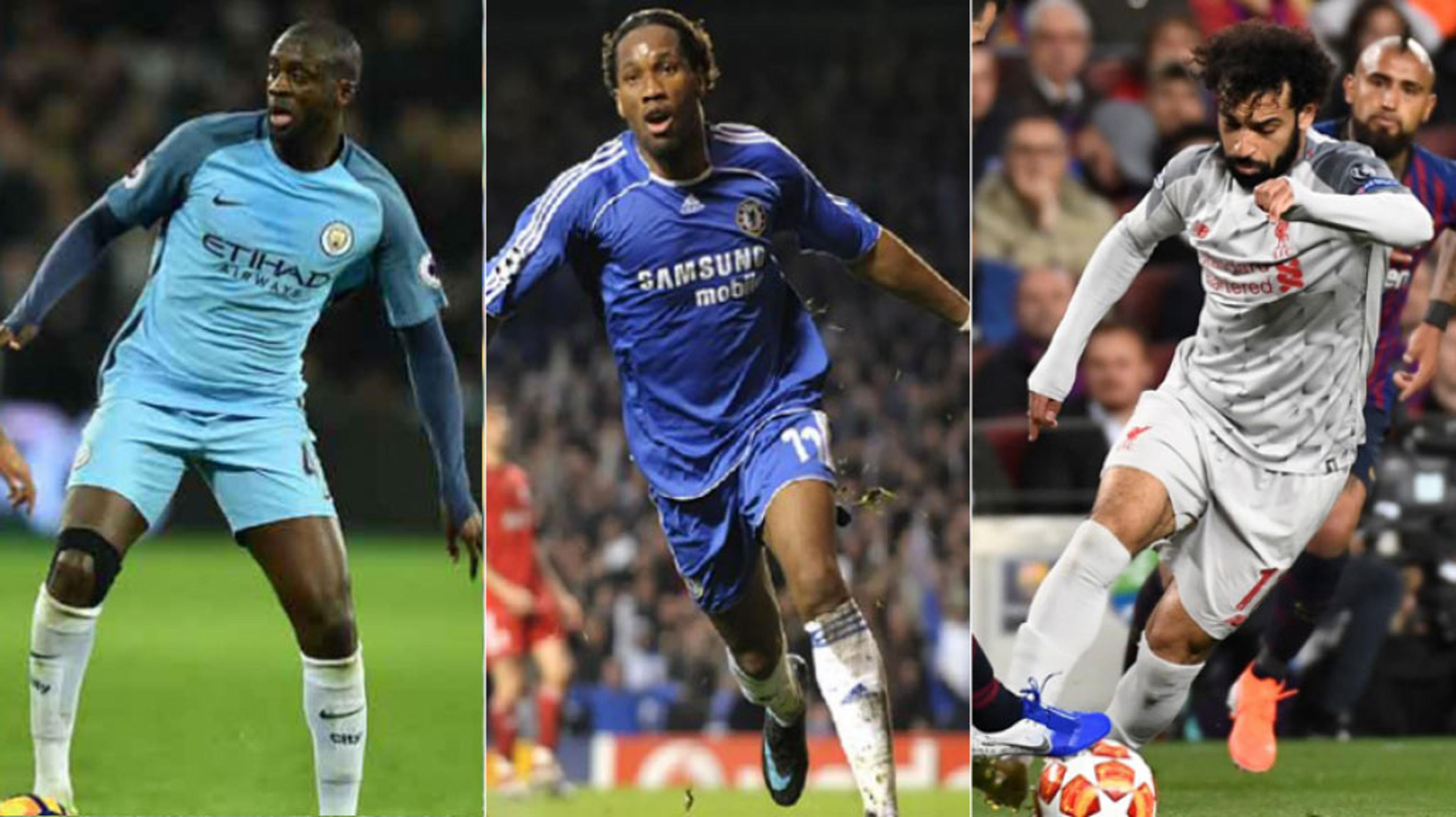 Touré, Drogba.. Os africanos que fizeram história na Premier League