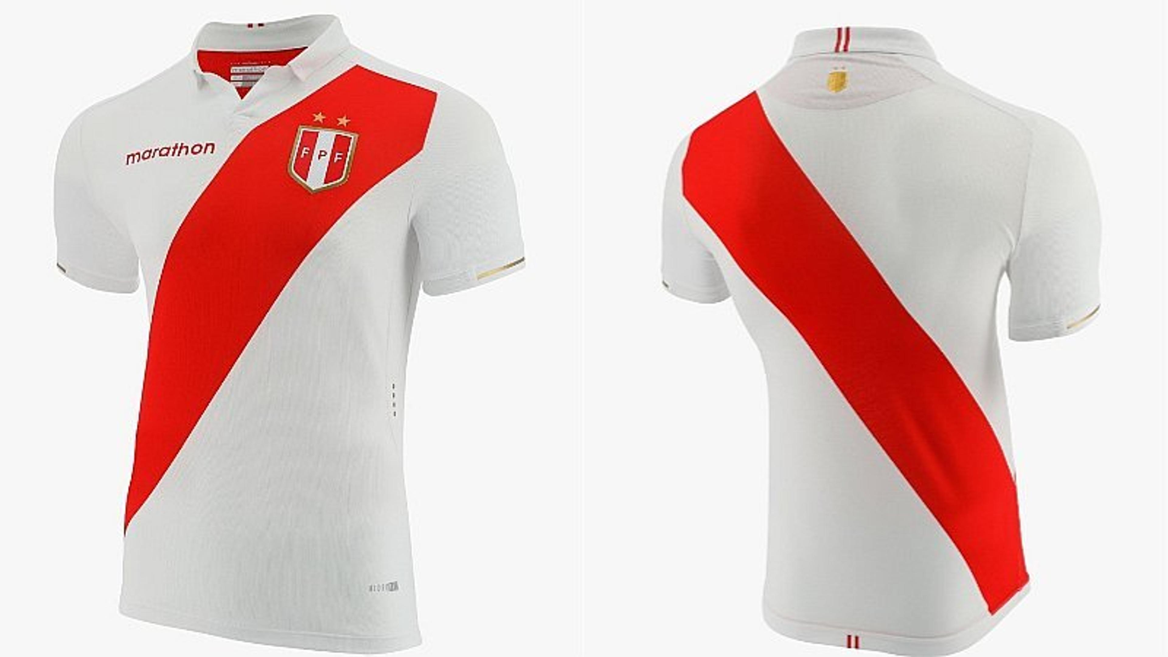 Seleção peruana apresenta novo uniforme para jogar a Copa América