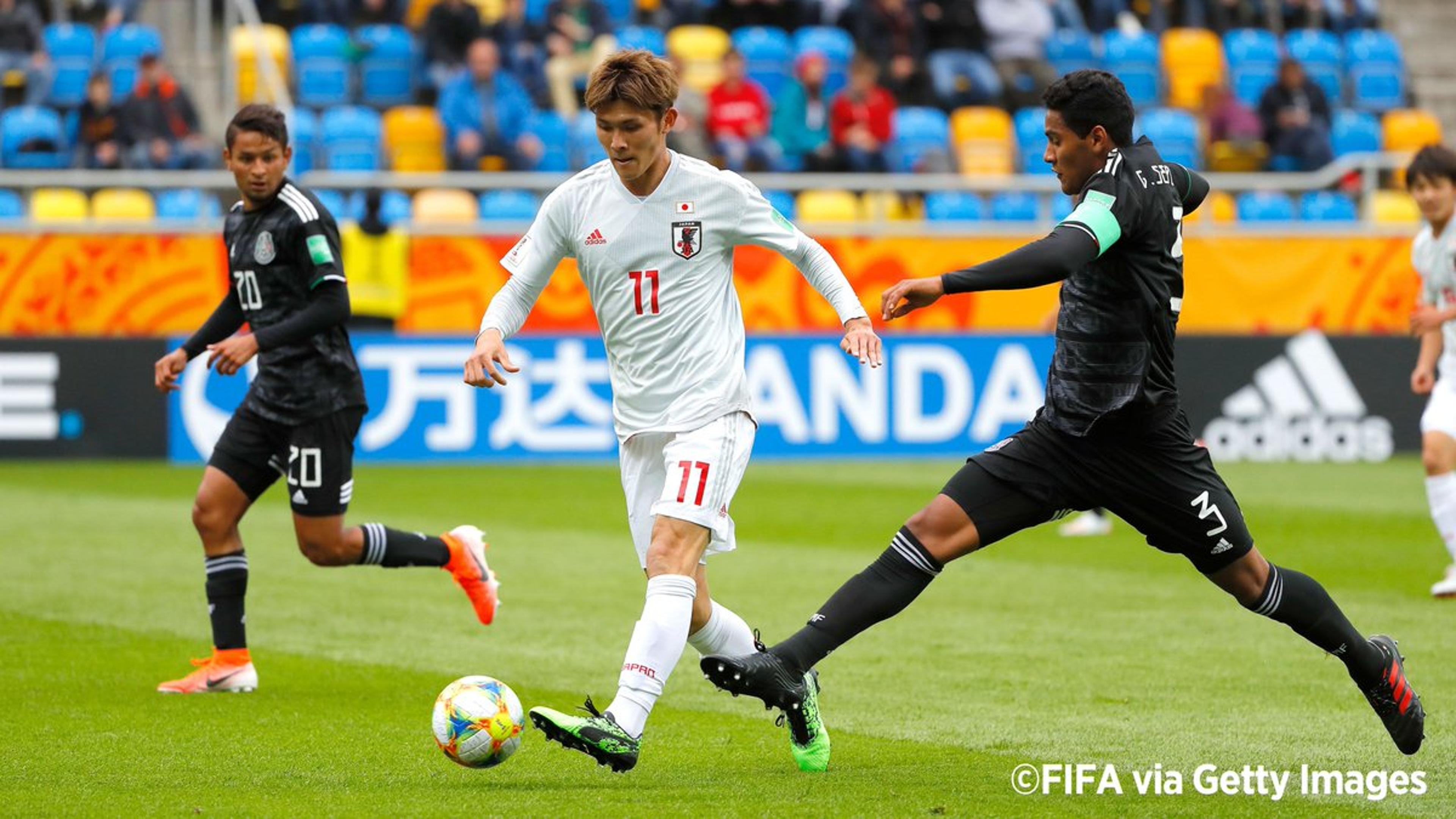 Sem sustos, Japão derrota o México no Mundial Sub-20