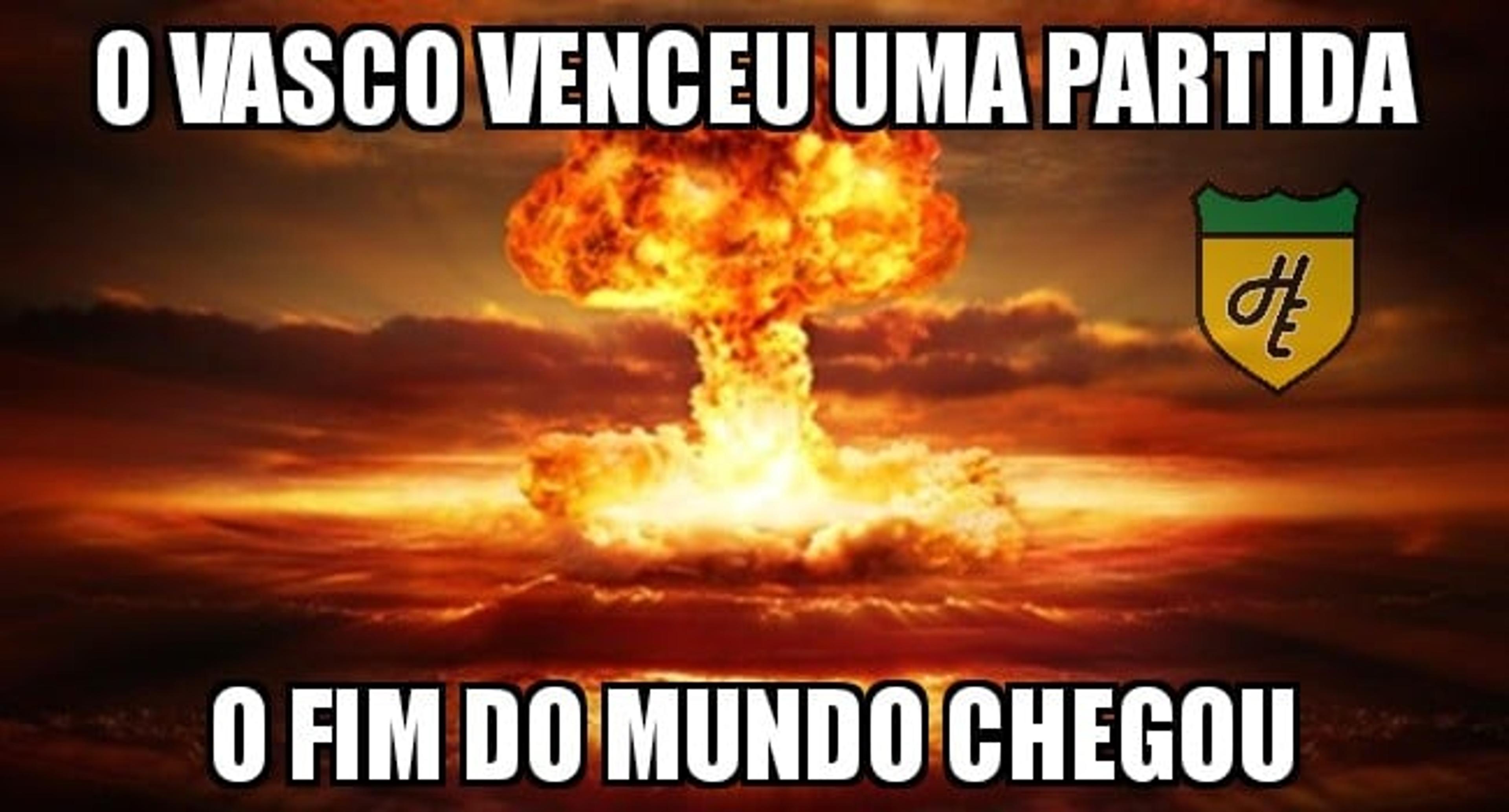 Vasco vence a primeira e inspira memes nas redes sociais