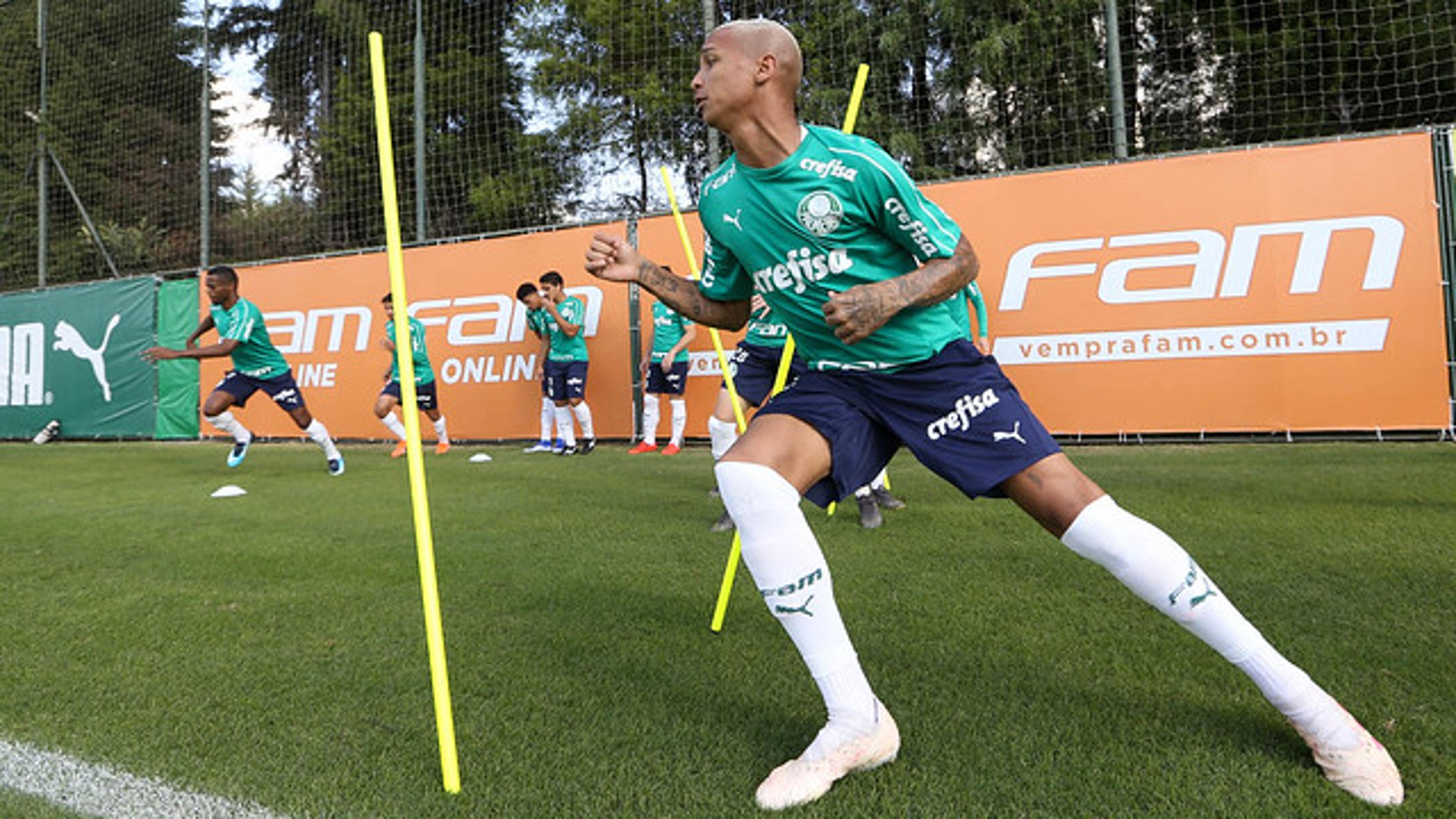 Sem Mayke, Palmeiras encerra preparação para enfrentar Avaí