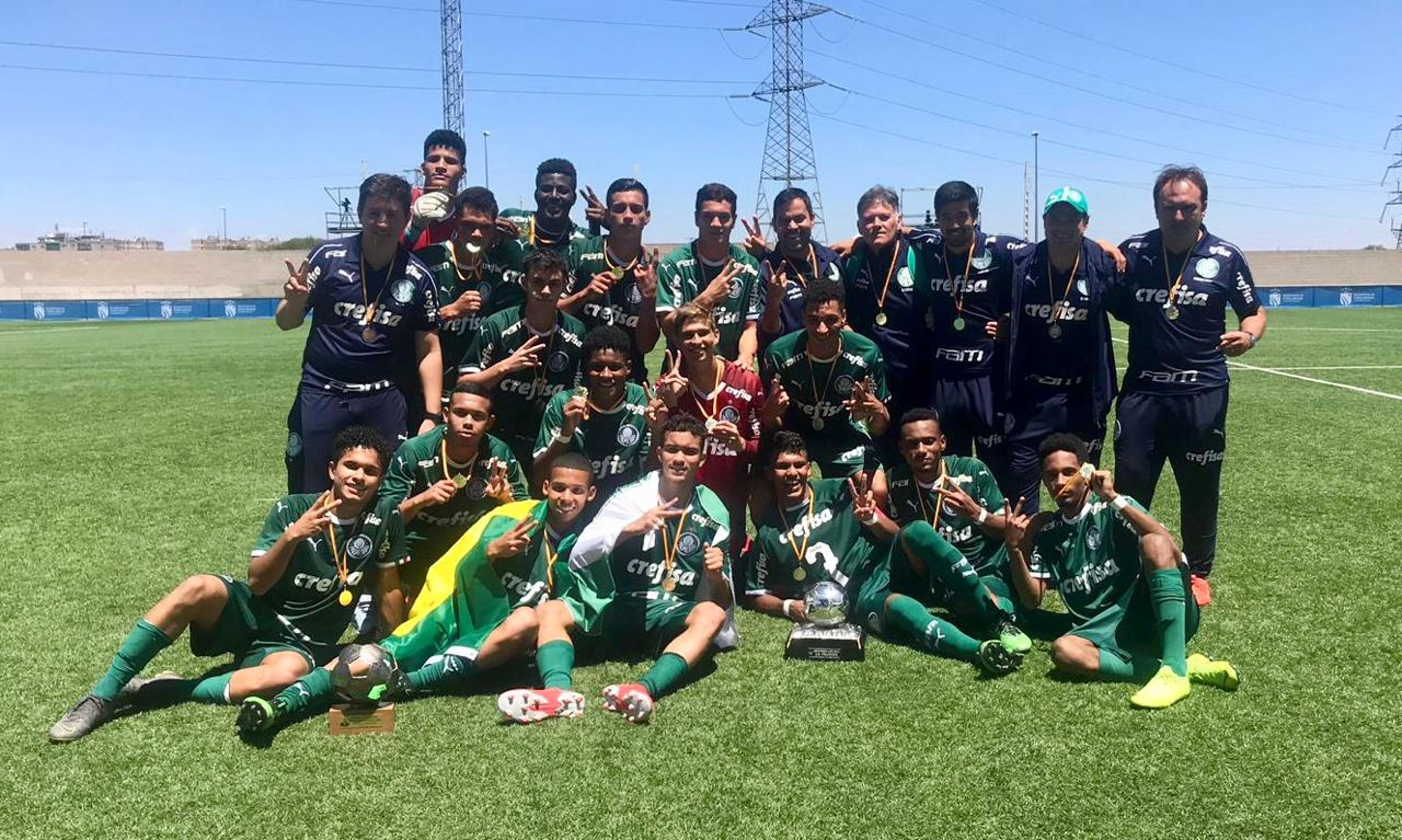 De virada, Palmeiras conquista o bicampeonato no Mundial sub-17