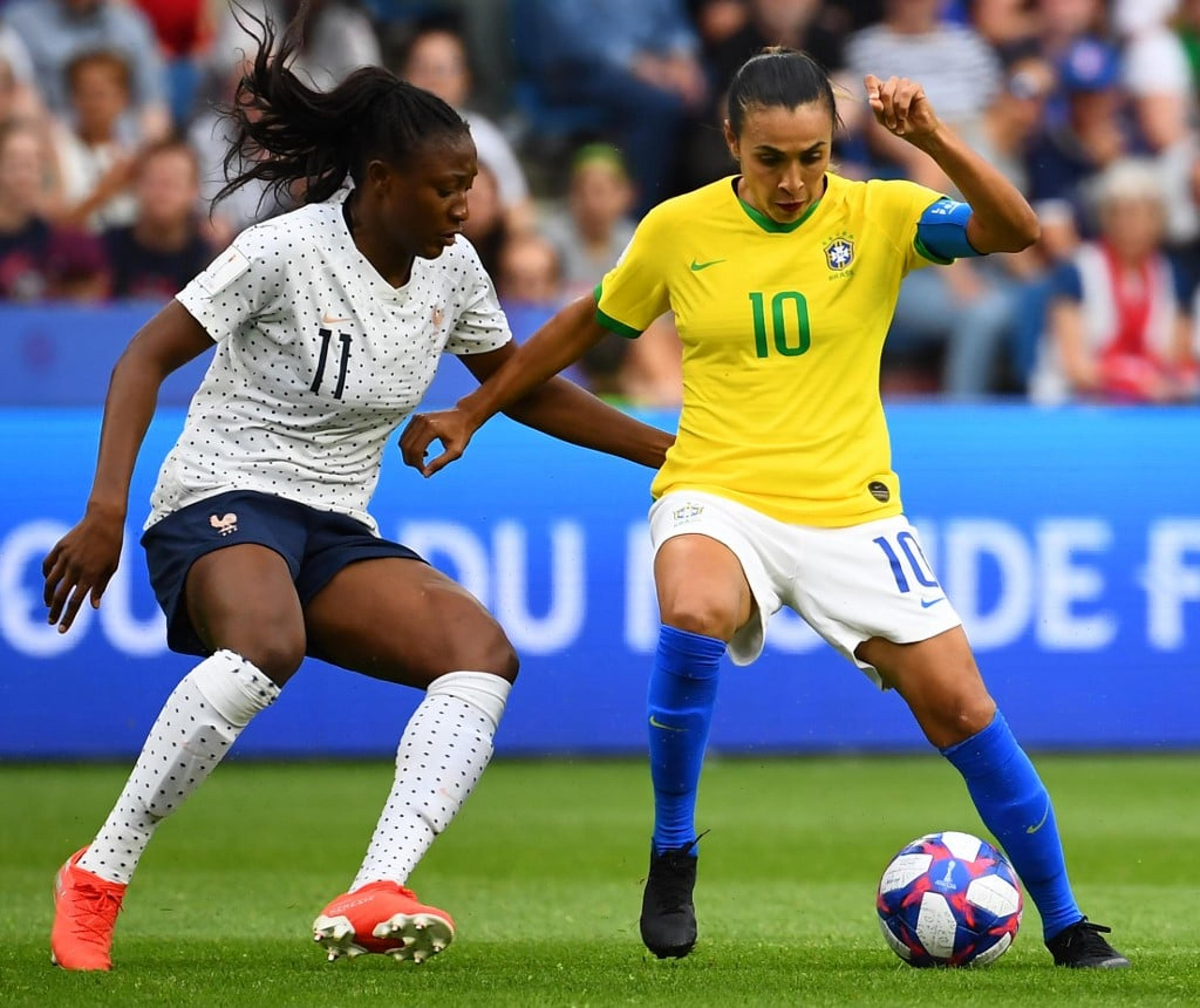 Revanche? Brasil reencontra França, algoz na última Copa do Mundo Feminina