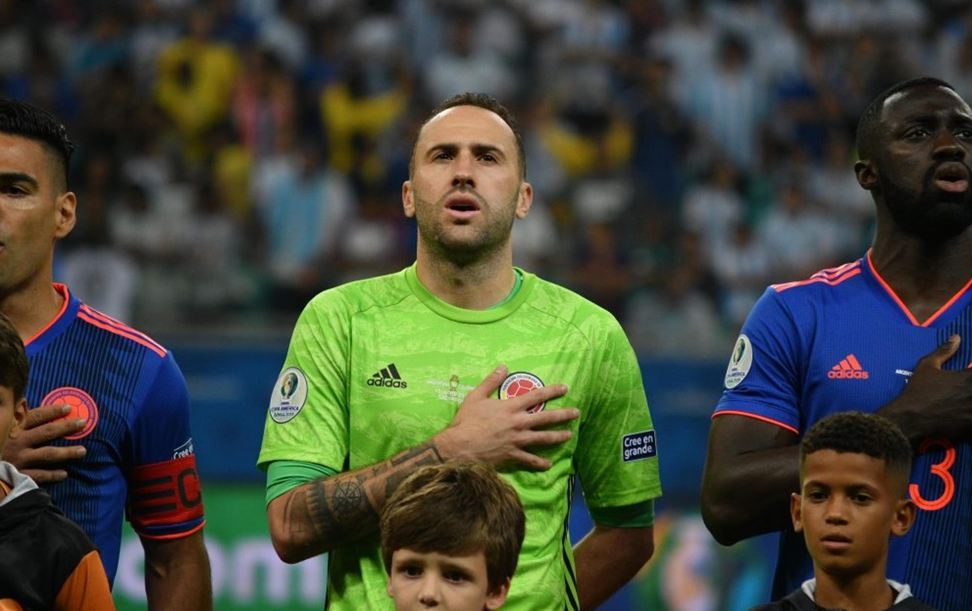 Ospina alcança marca expressiva pela seleção colombiana