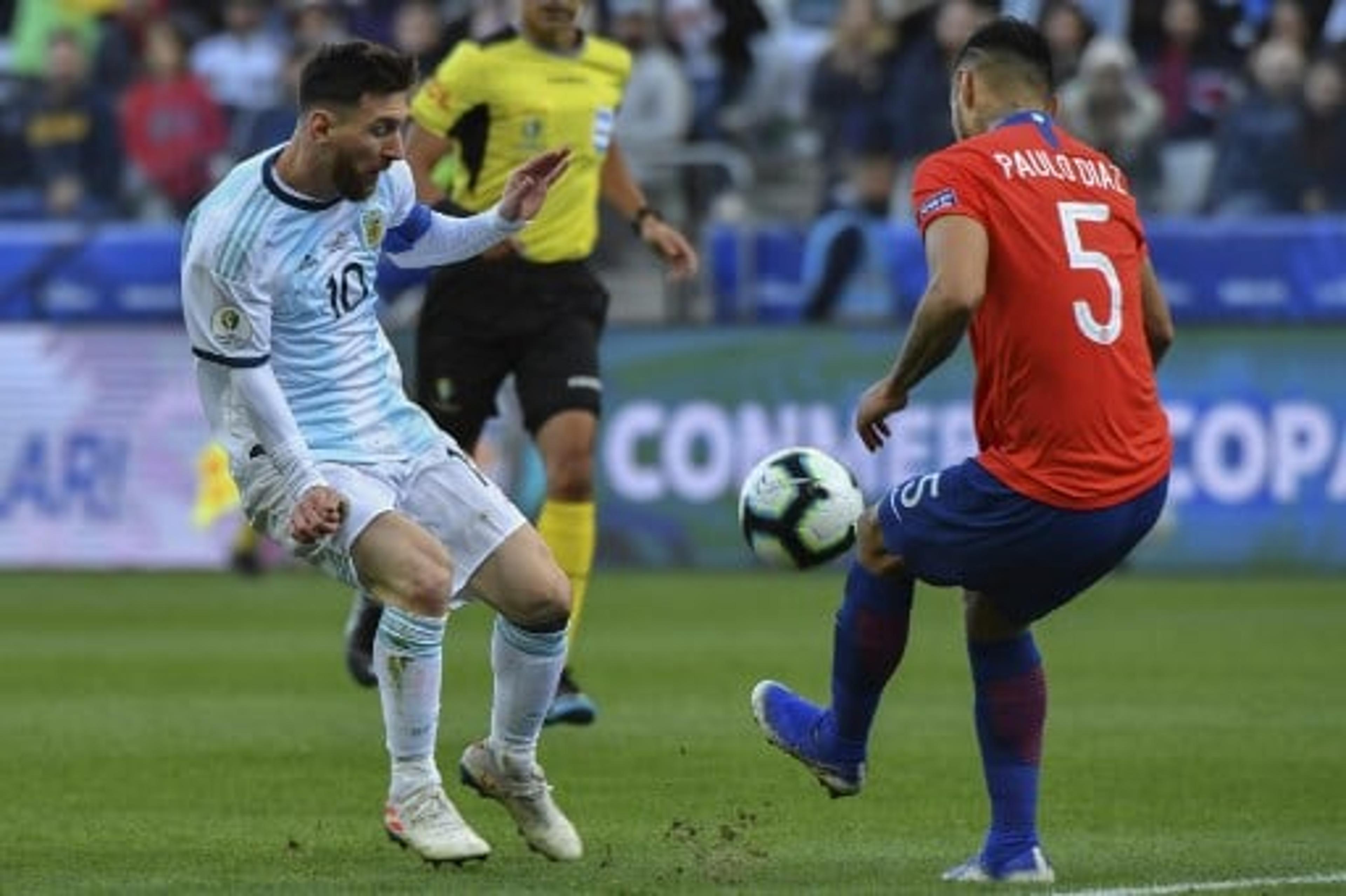 VÍDEO: Veja os gols da vitória da Argentina sobre o Chile na decisão de 3° lugar