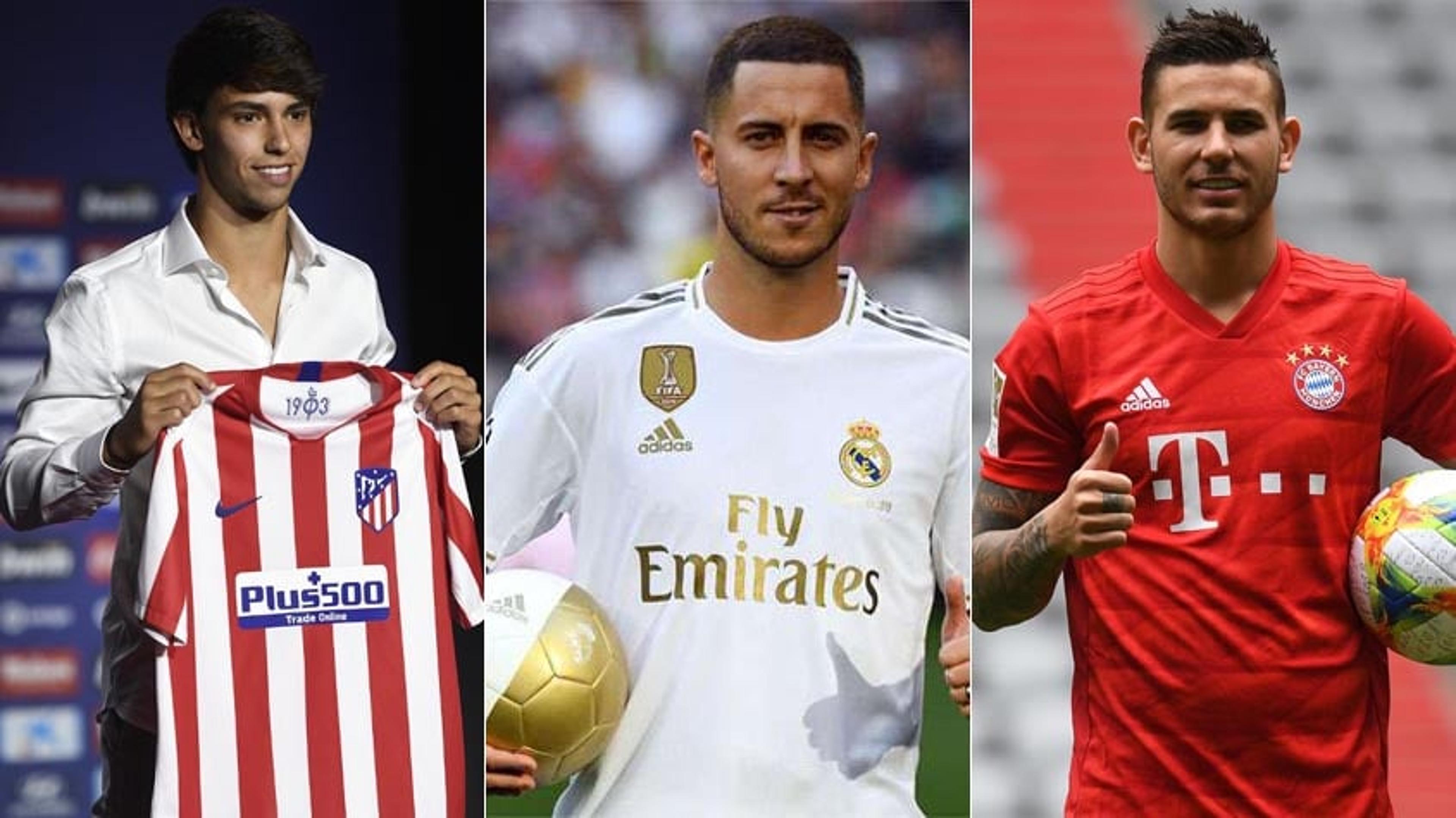 João Félix, Hazard, Hernández… As dez transferências mais caras da janela europeia até aqui