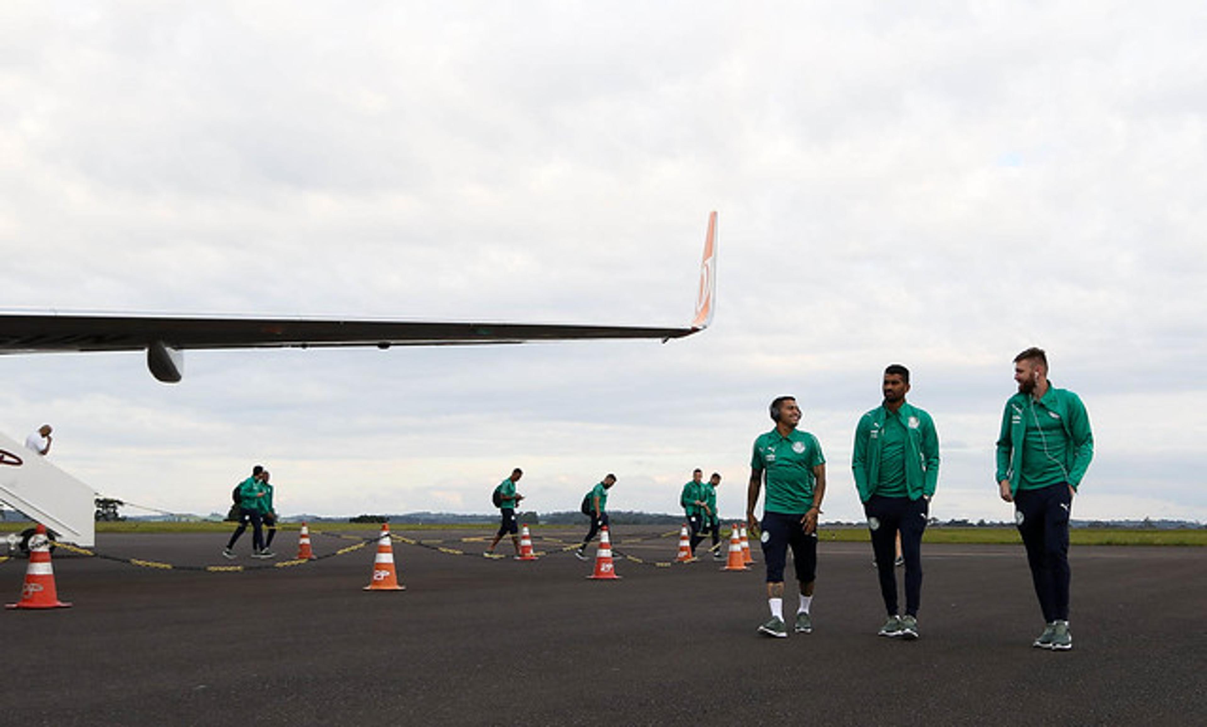 13 mil km em nove dias: Palmeiras inicia maratona de jogos fora de casa