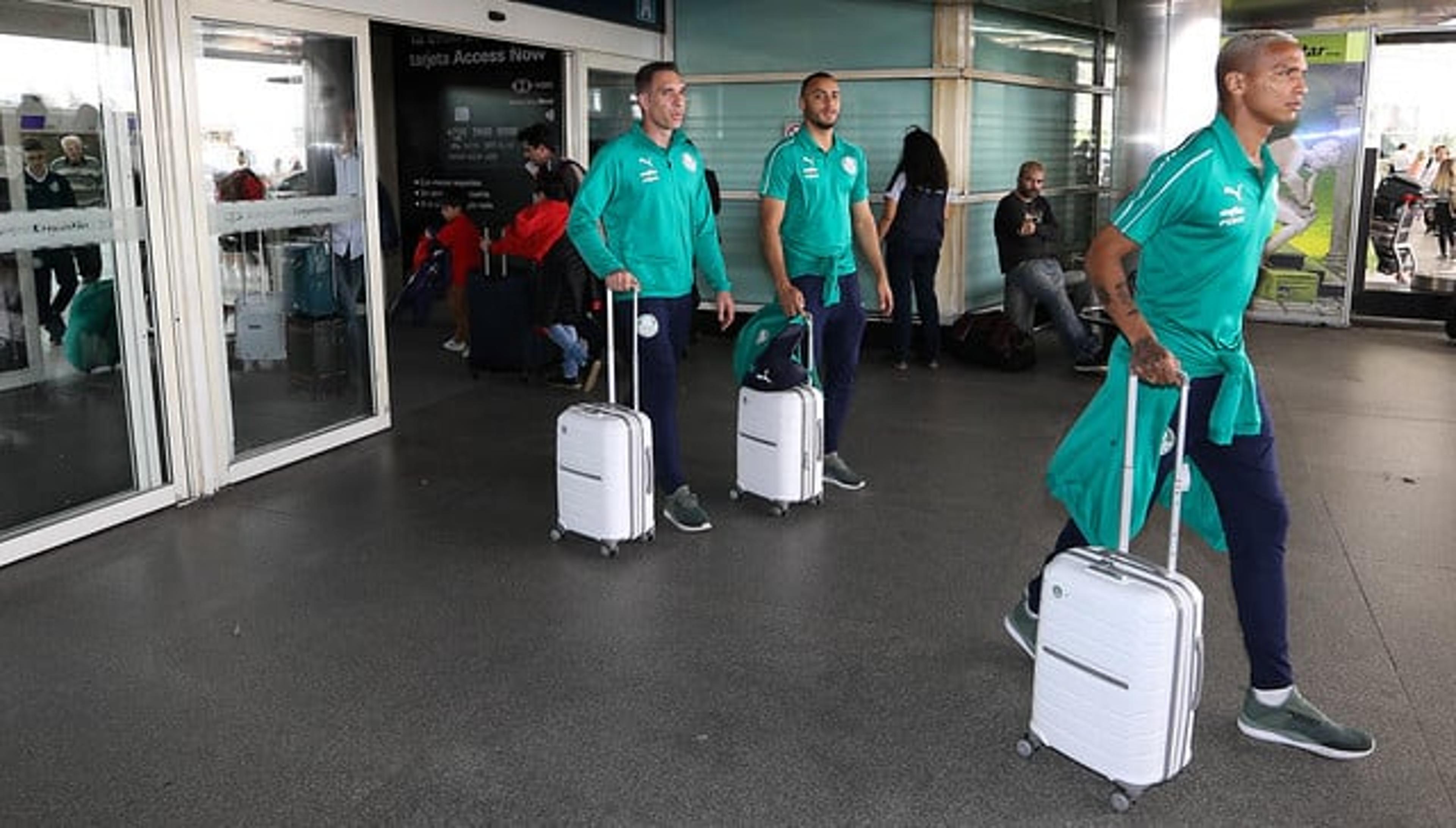 Palmeiras chega a Mendoza a tempo de fazer único treino na Argentina