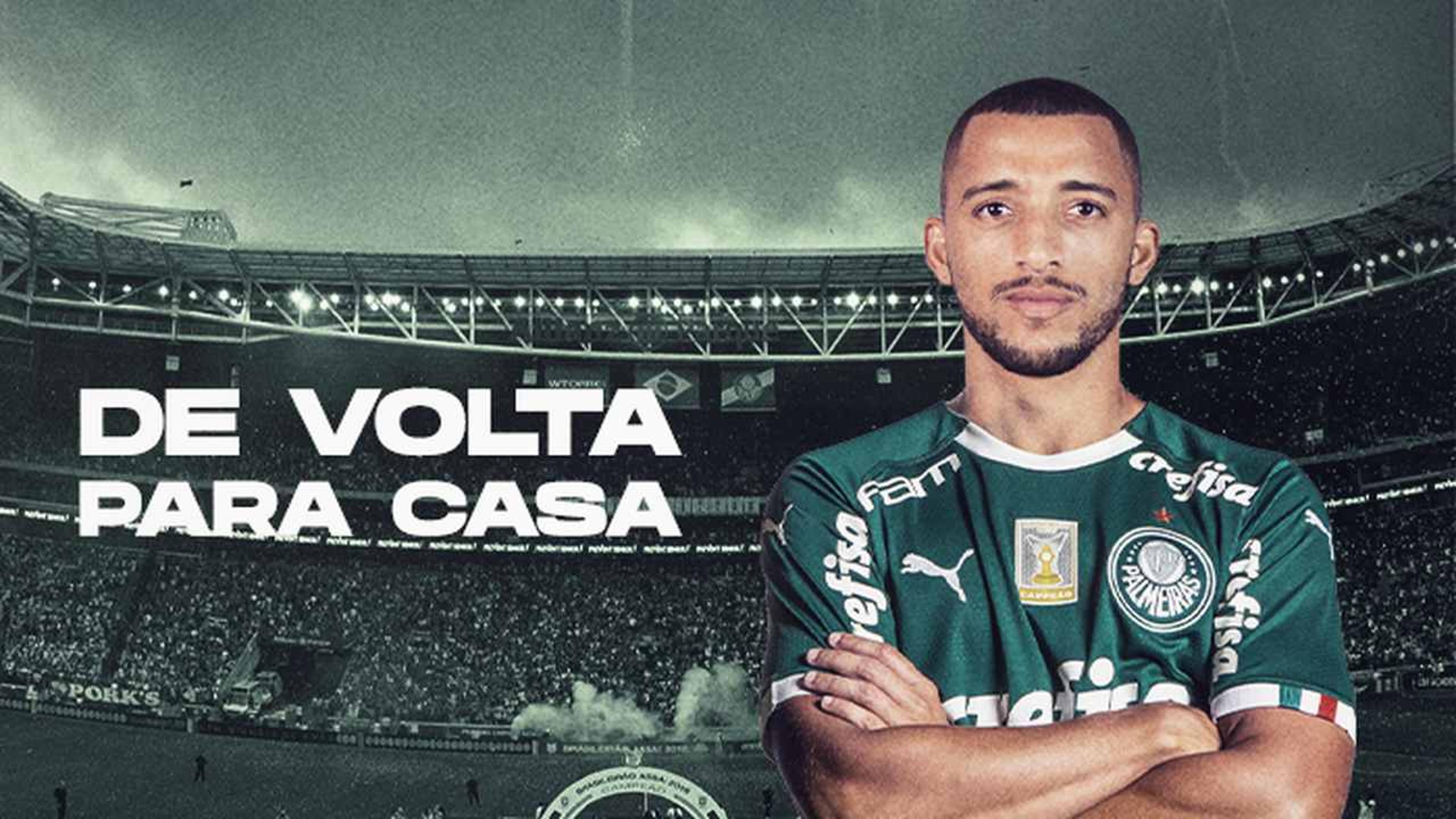 Vitor Hugo assina por cinco anos com Palmeiras: ‘Nunca deixei de torcer’