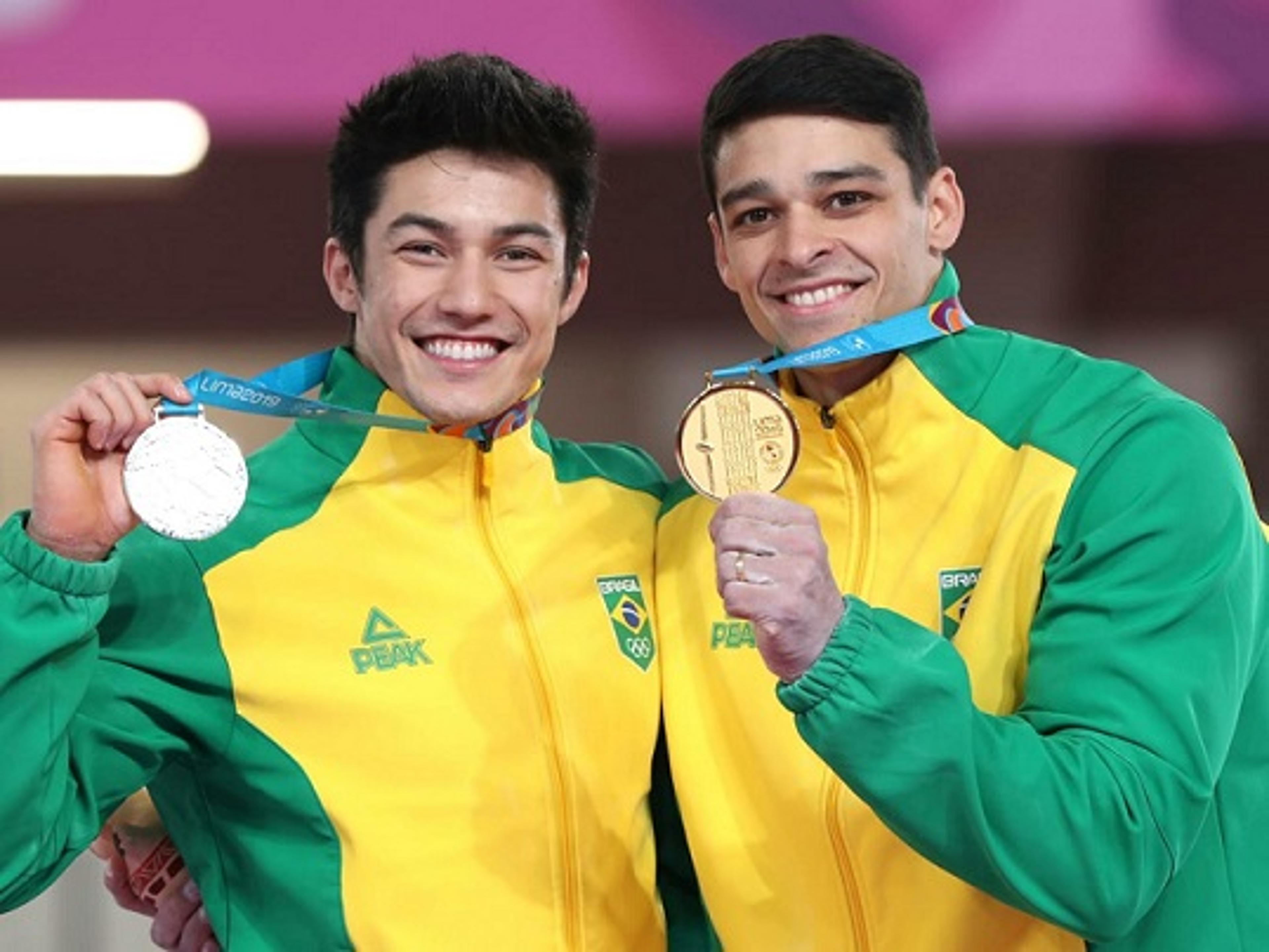 Francisco Barretto e Arthur Nory fazem nova dobradinha na ginástica